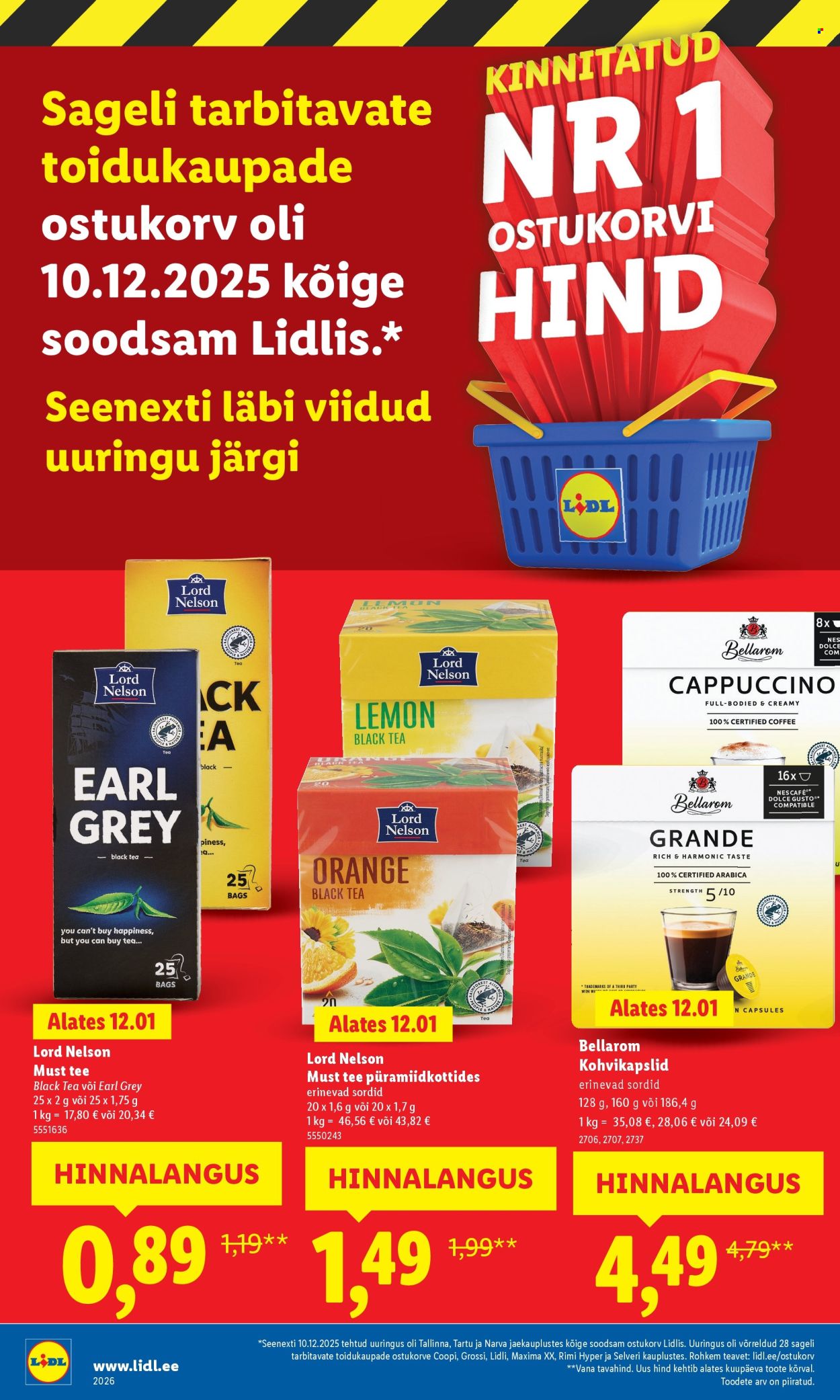 lidl - Lidl kliendileht - Suur hinnalangus (2.02 - 8.02.2026) - page: 16
