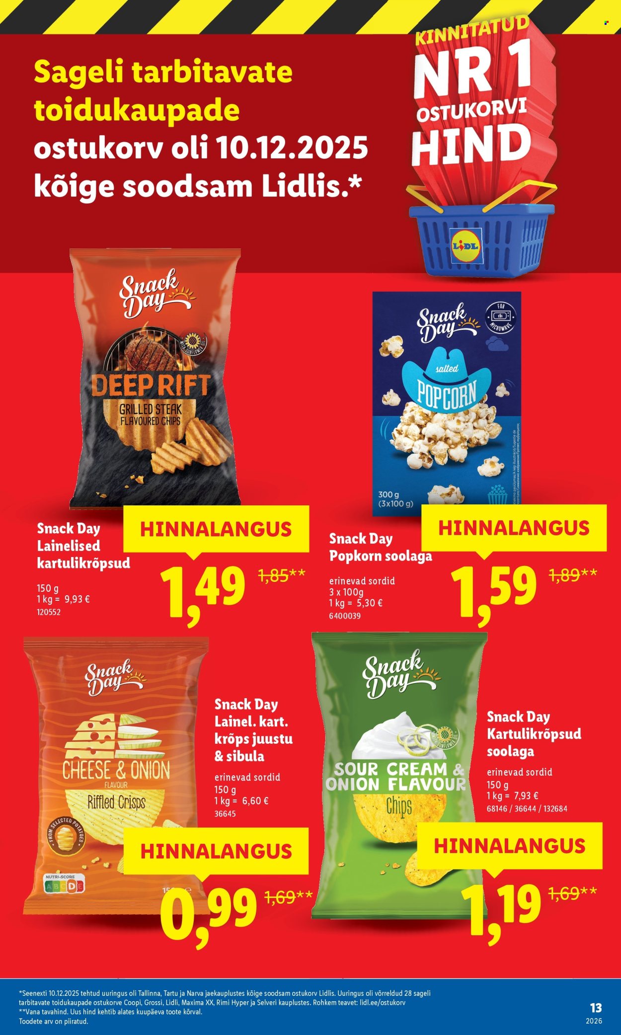 lidl - Lidl kliendileht - Suur hinnalangus (2.02 - 8.02.2026) - page: 13