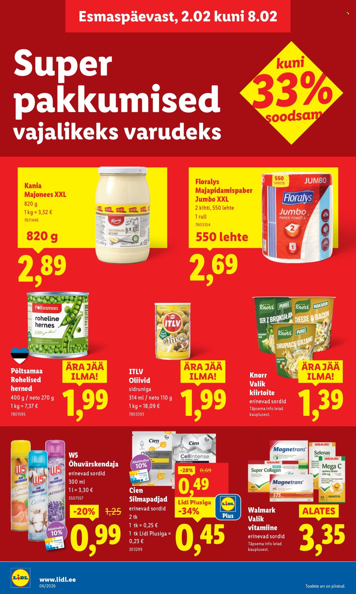 lidl - Lidl kliendileht - Kliendileht (2.02 - 8.02.2026) - page: 16
