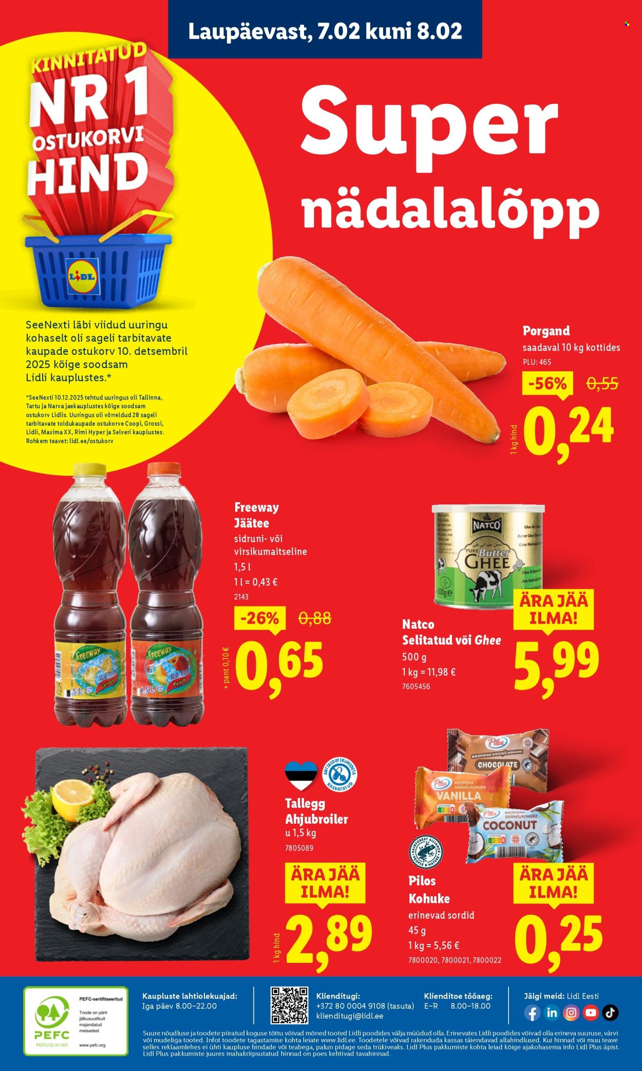 lidl - Lidl kliendileht - Kliendileht (2.02 - 8.02.2026) - page: 32