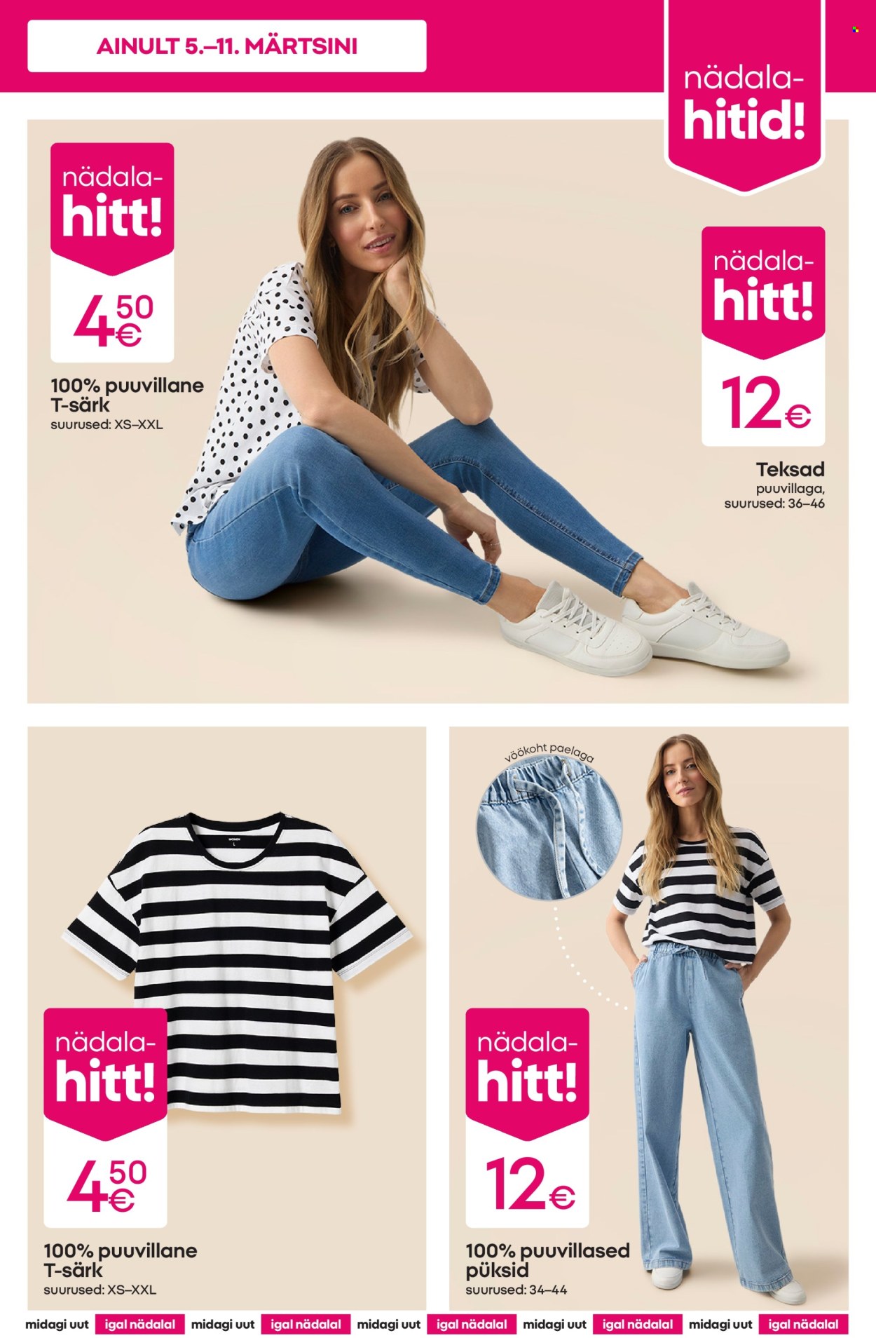 lidl - Lidl kliendileht - T-särgid ja teksad (5.03 - 11.03.2026) - page: 3