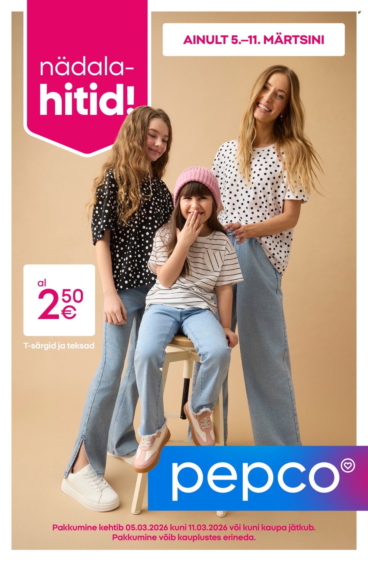 lidl - Lidl kliendileht - T-särgid ja teksad (5.03 - 11.03.2026)