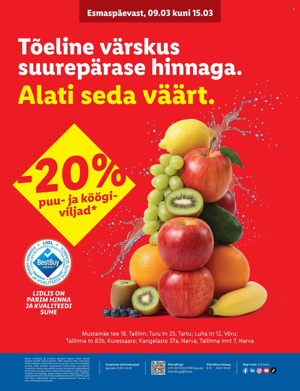 lidl - Lidl kliendileht - Allahindluste tormijooks (9.03 - 15.03.2026) - page: 2