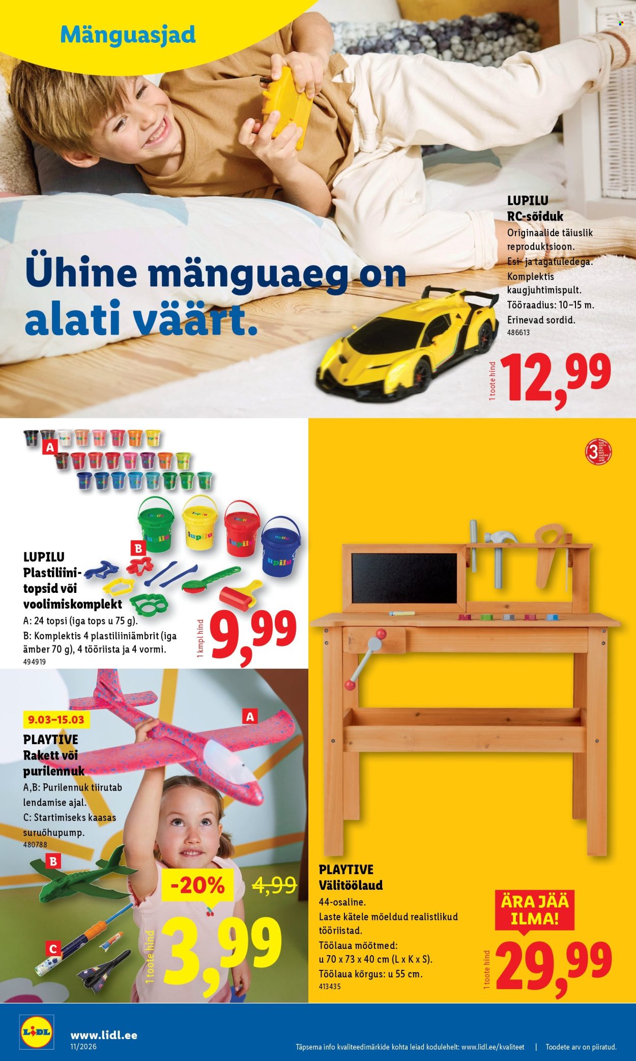 lidl - Lidl kliendileht - Tööstuskaupade pakkumised (9.03 - 15.03.2026) - page: 4