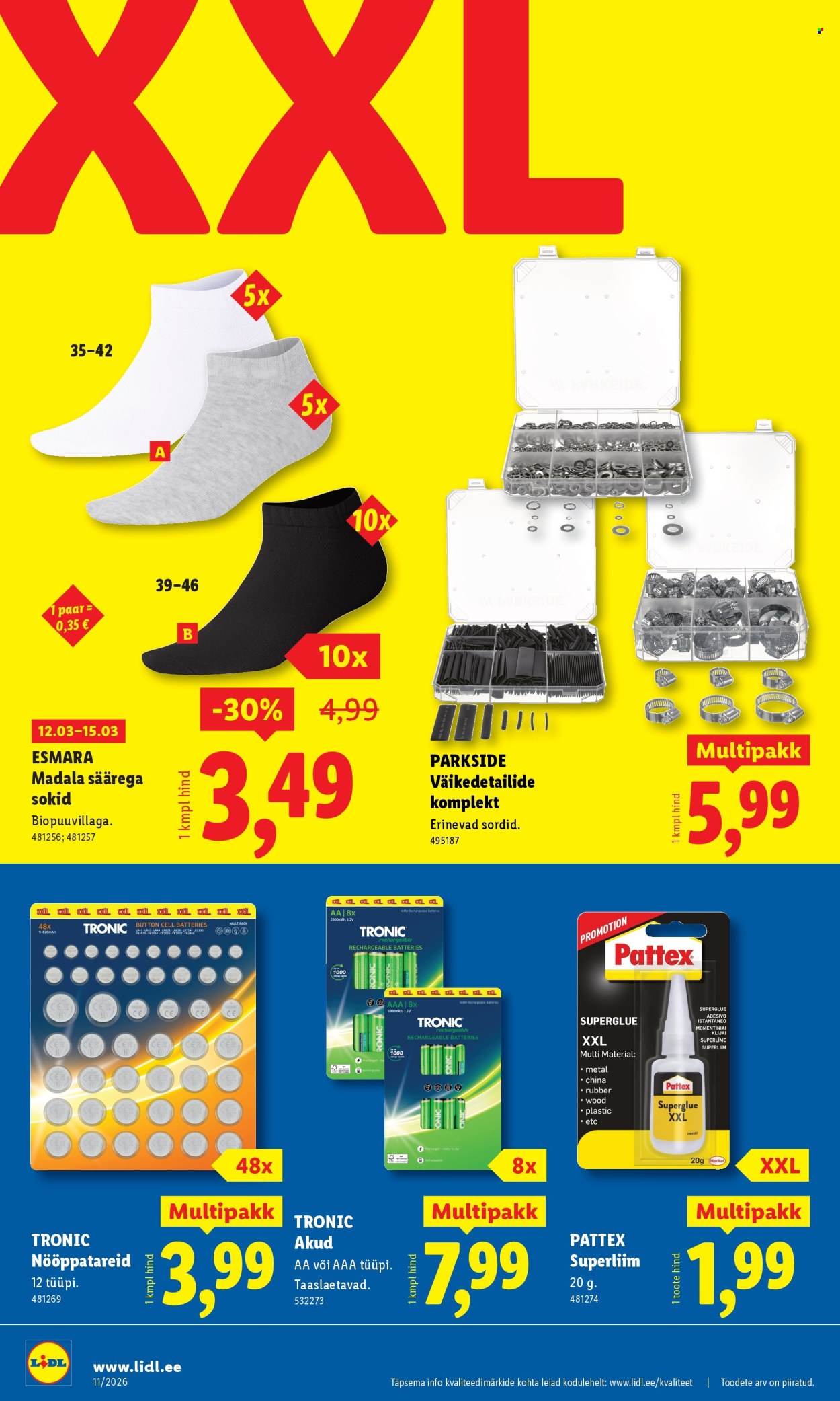 lidl - Lidl kliendileht - Tööstuskaupade pakkumised (9.03 - 15.03.2026) - page: 24