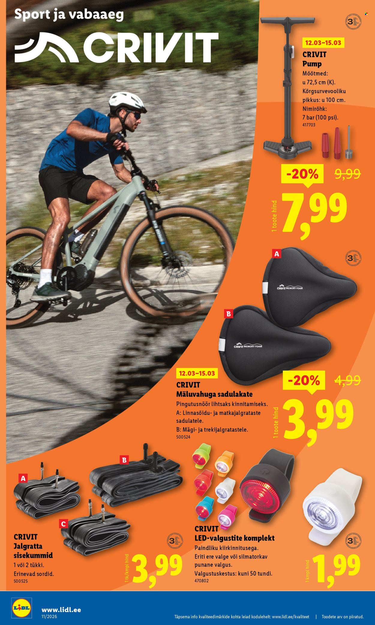 lidl - Lidl kliendileht - Tööstuskaupade pakkumised (9.03 - 15.03.2026) - page: 18