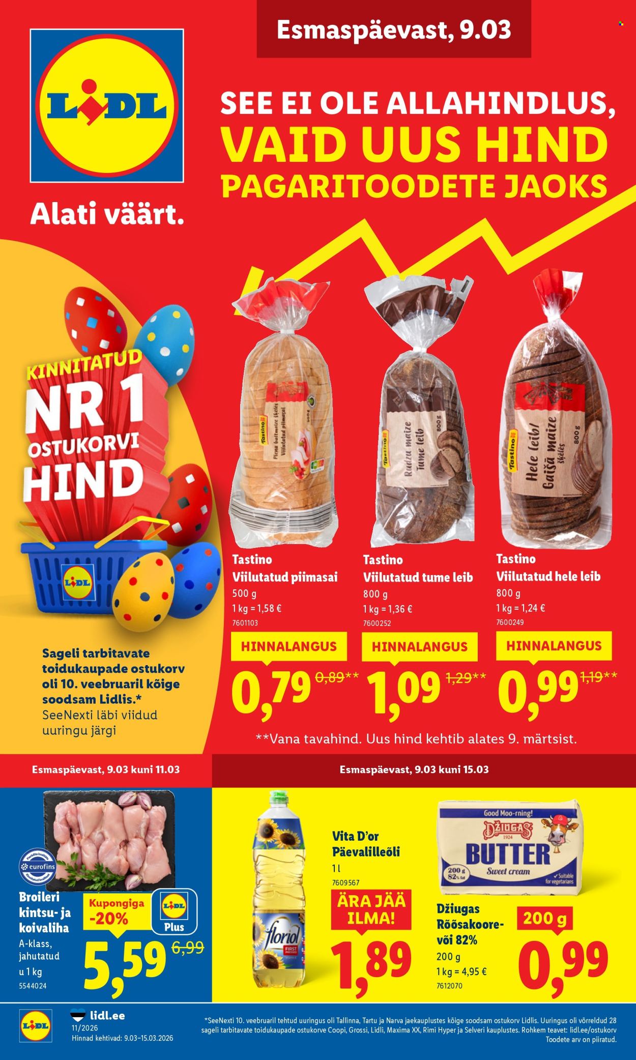 lidl - Lidl kliendileht - Kliendileht (9.03 - 15.03.2026) - page: 1