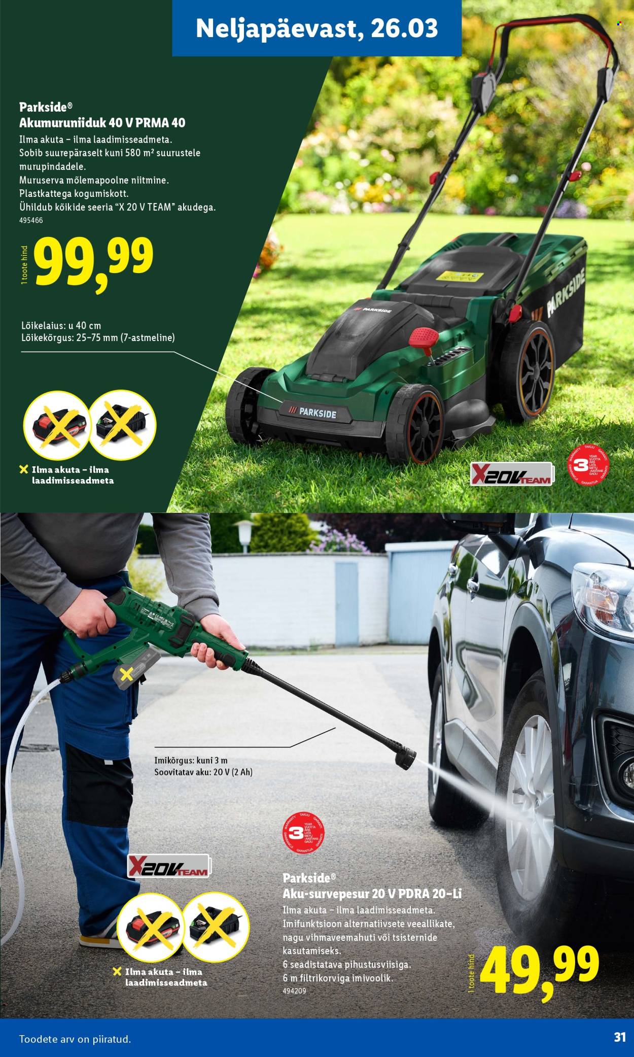 lidl - Lidl kliendileht - Aiakataloog - page: 31