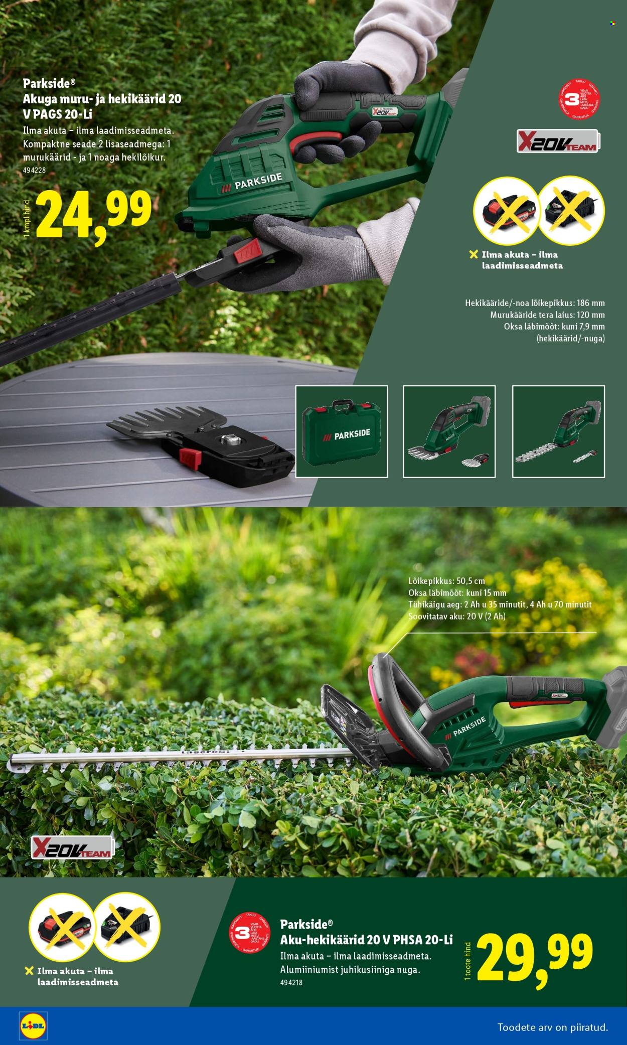 lidl - Lidl kliendileht - Aiakataloog - page: 30