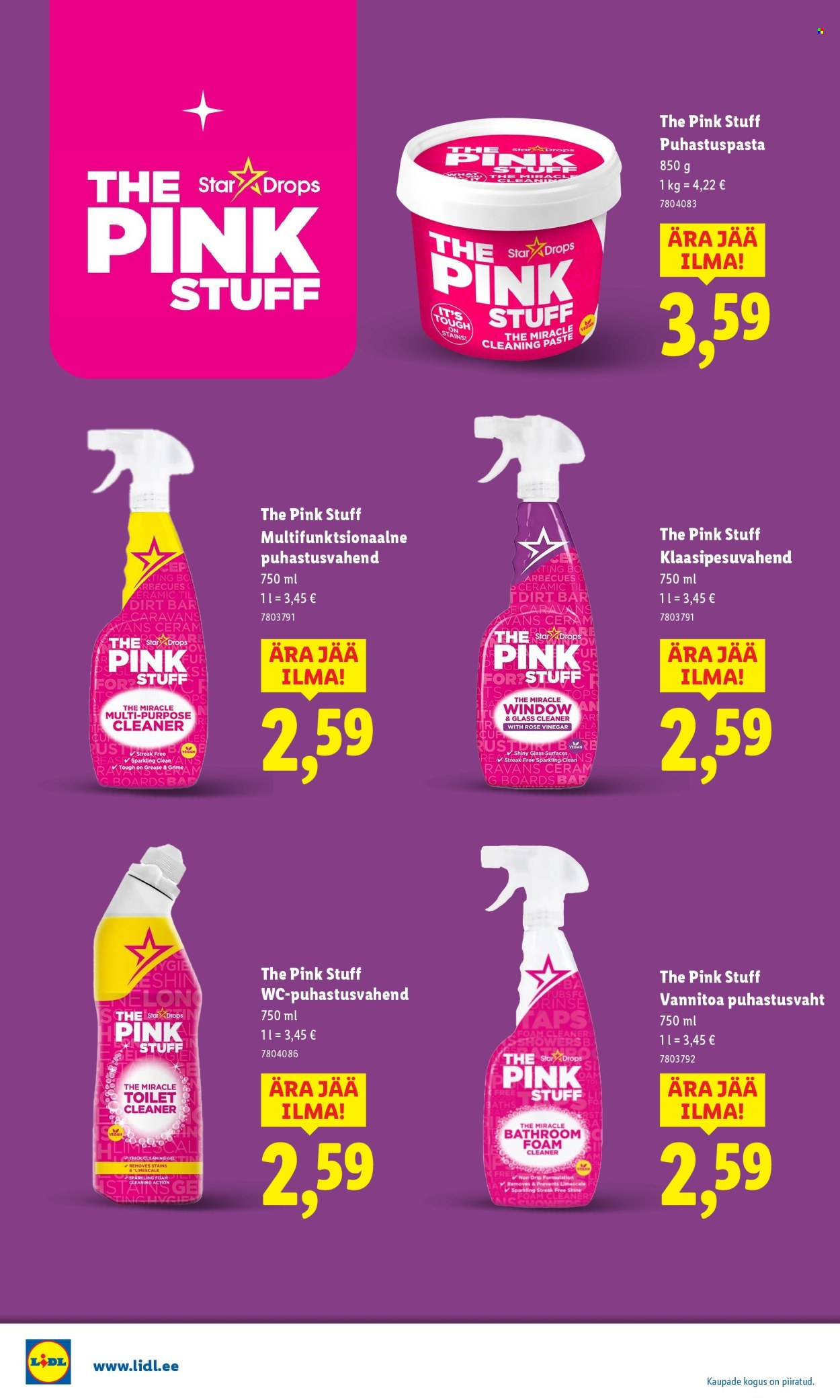 lidl - Lidl kliendileht - Puhtuse festival (19.03 - 1.04.2026) - page: 10