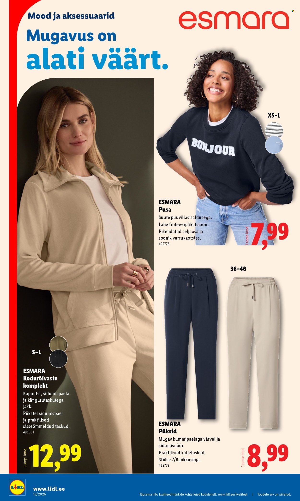 lidl - Lidl kliendileht - Tööstuskaupade pakkumised (23.03 - 29.03.2026) - page: 6