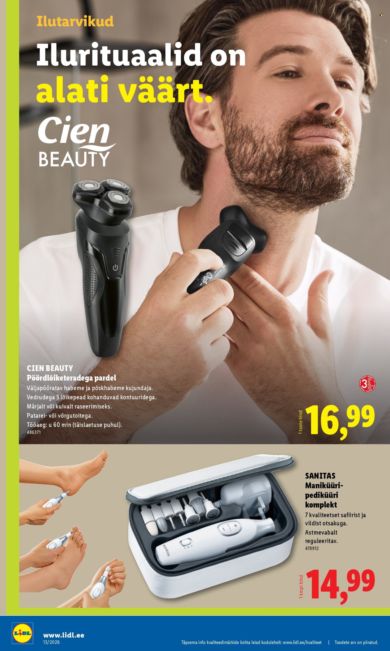 lidl - Lidl kliendileht - Tööstuskaupade pakkumised (23.03 - 29.03.2026) - page: 22