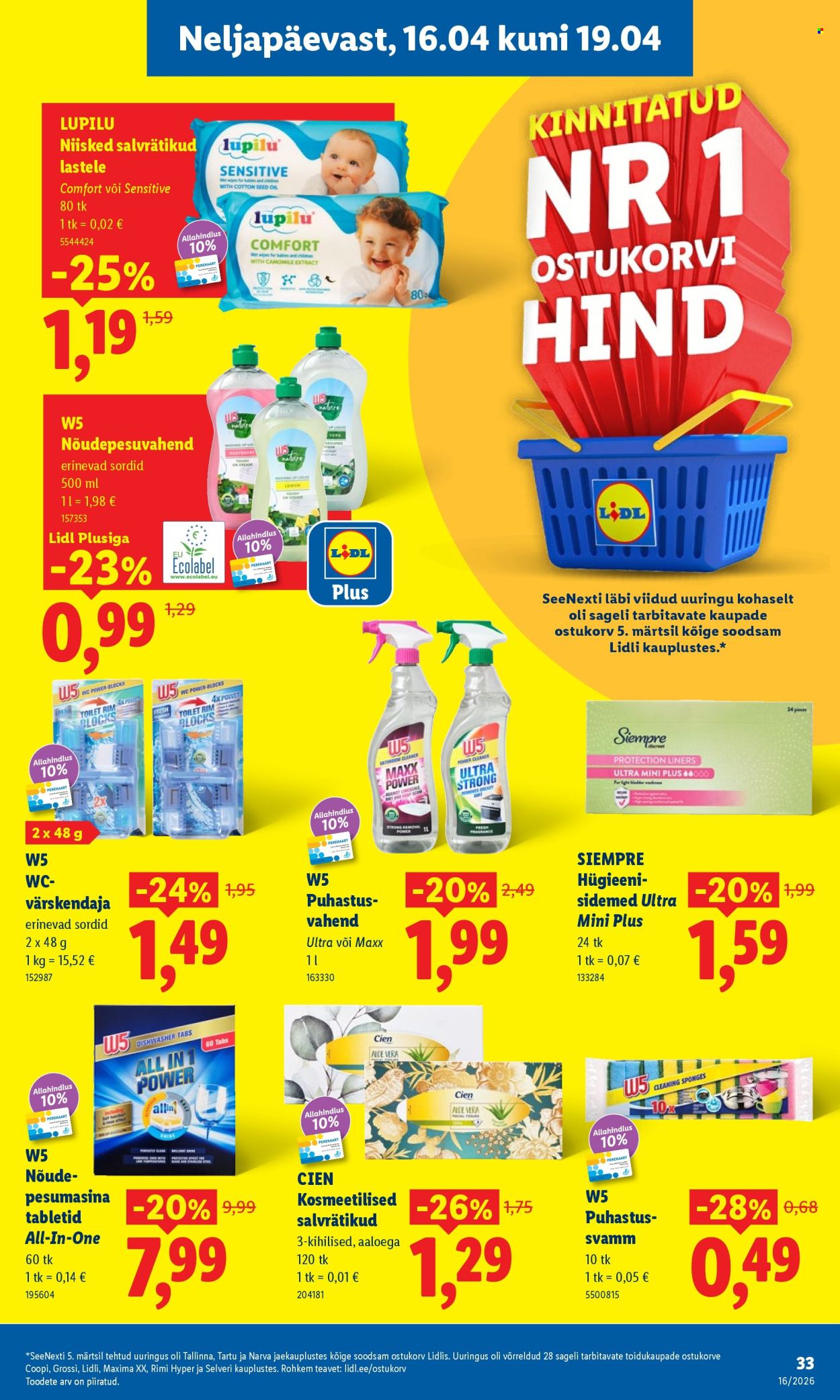 lidl - Lidl kliendileht - Kliendileht (13.04 - 19.04.2026) - page: 33