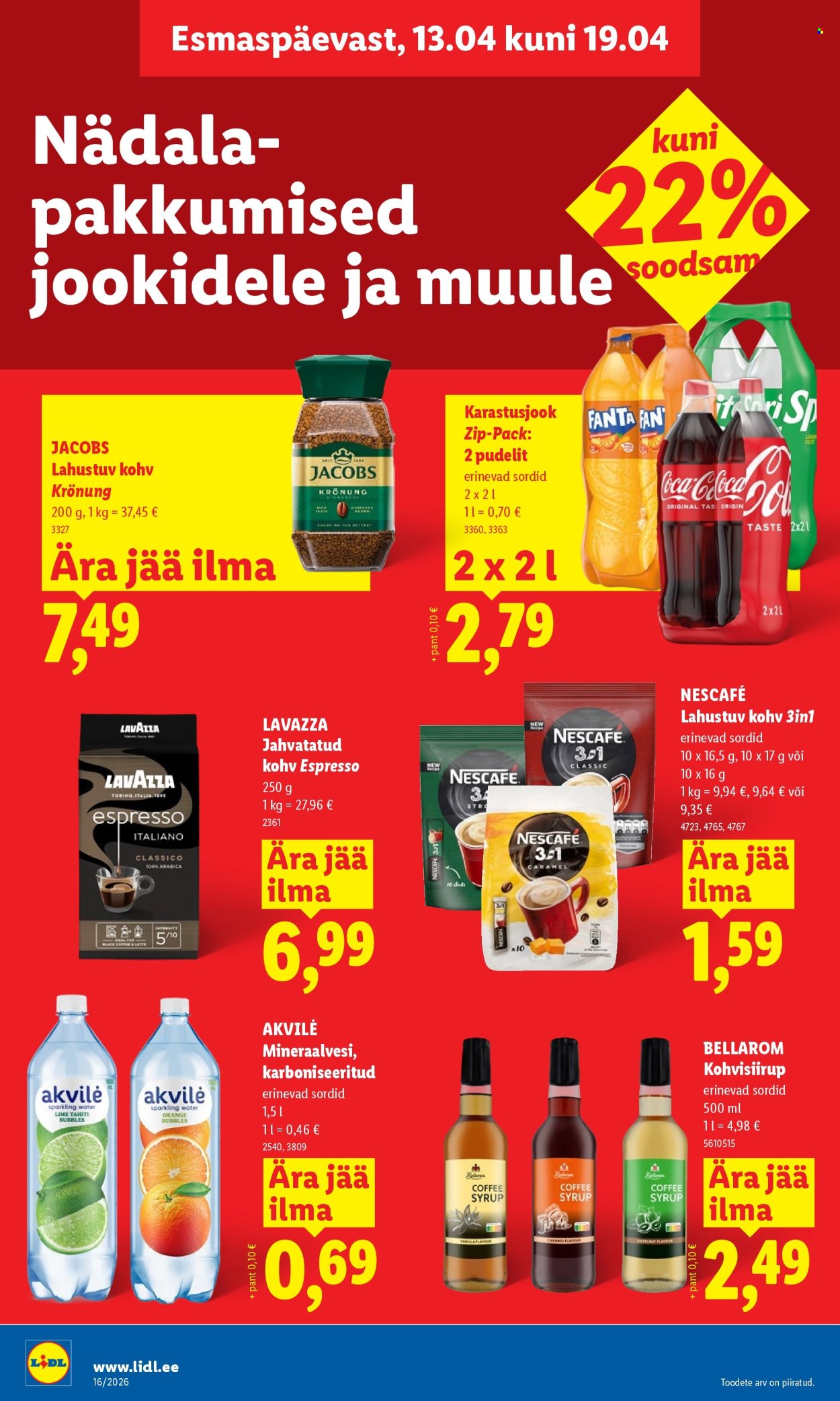 lidl - Lidl kliendileht - Kliendileht (13.04 - 19.04.2026) - page: 18