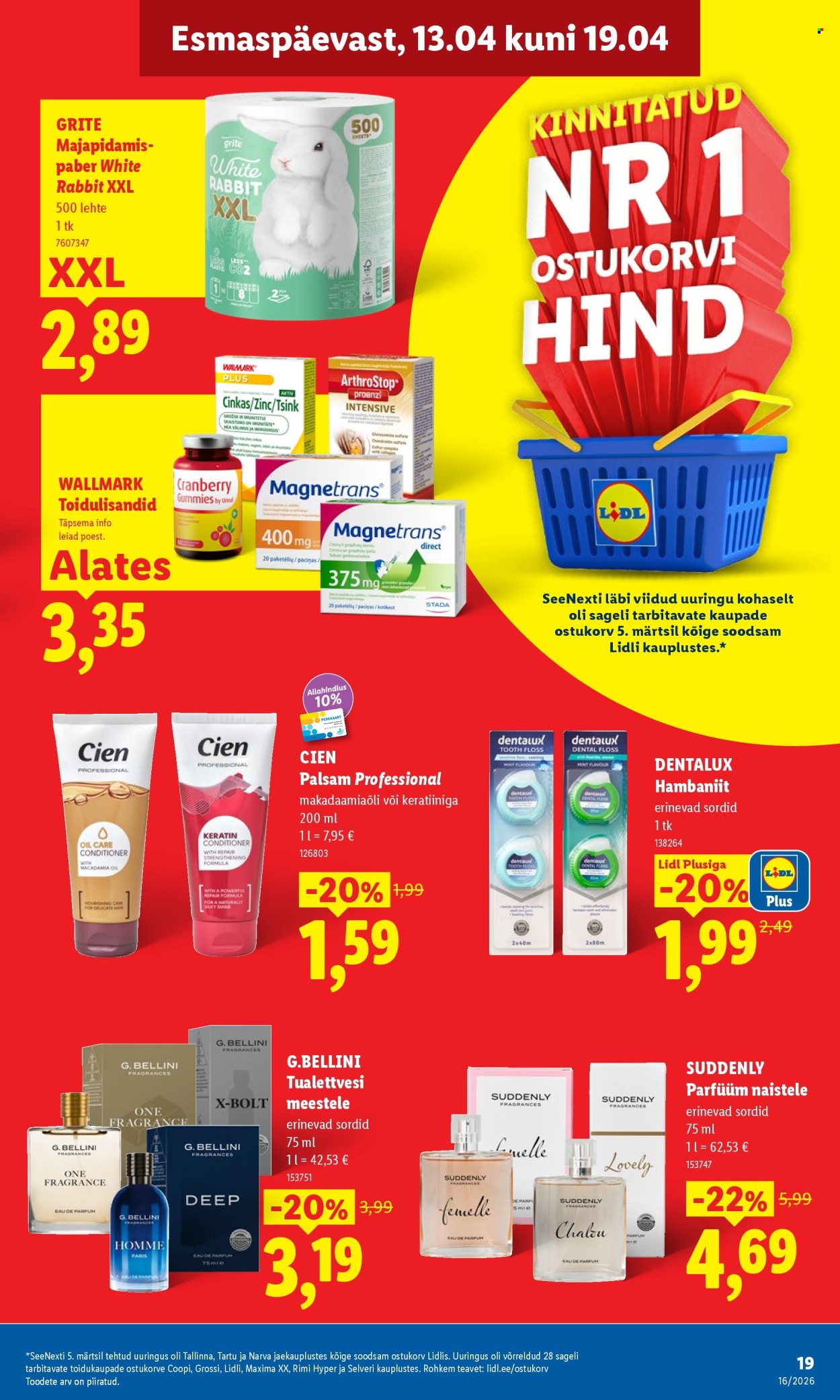 lidl - Lidl kliendileht - Kliendileht (13.04 - 19.04.2026) - page: 19