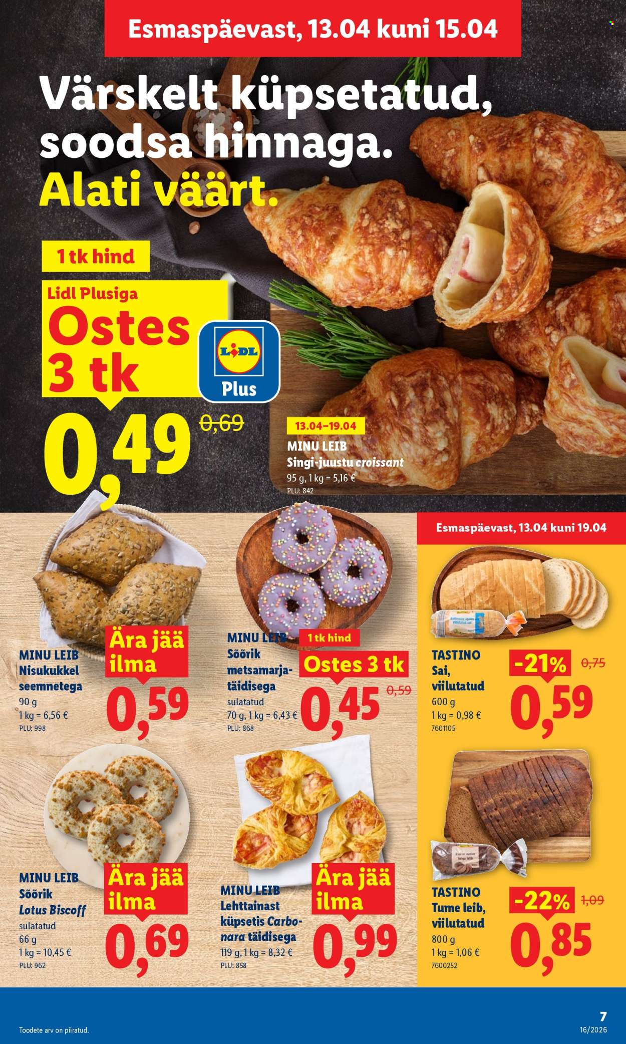 lidl - Lidl kliendileht - Kliendileht (13.04 - 19.04.2026) - page: 7
