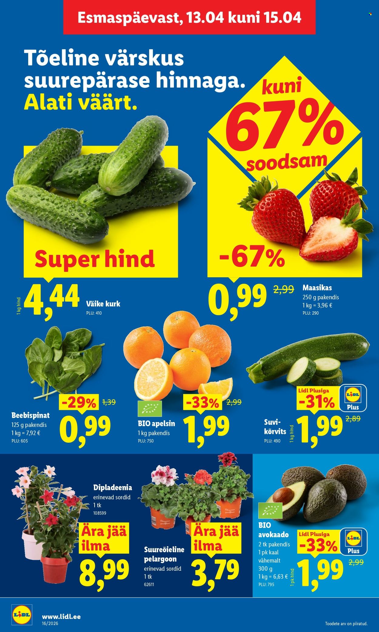 lidl - Lidl kliendileht - Kliendileht (13.04 - 19.04.2026) - page: 4
