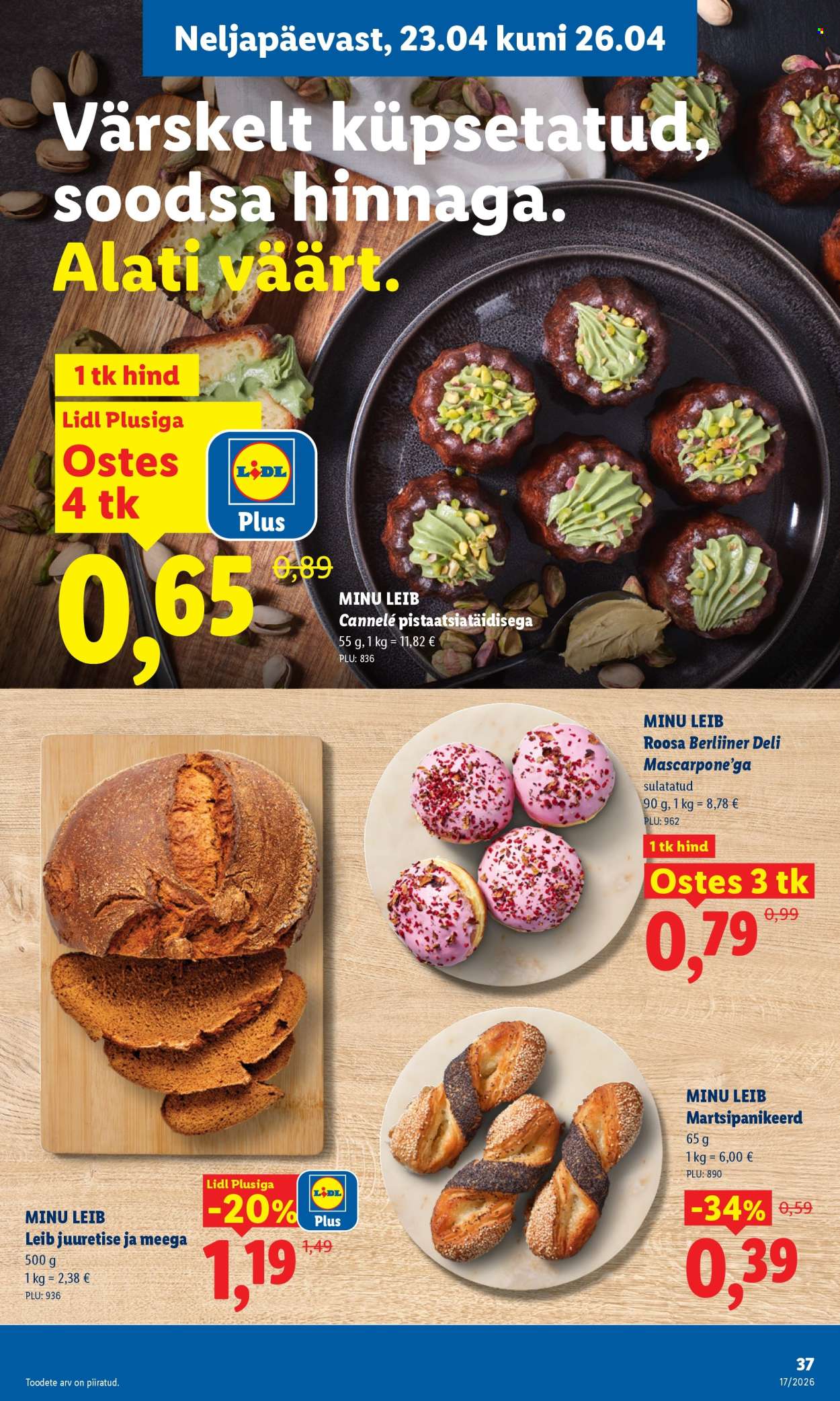 lidl - Lidl kliendileht - Kliendileht (20.04 - 26.04.2026) - page: 37