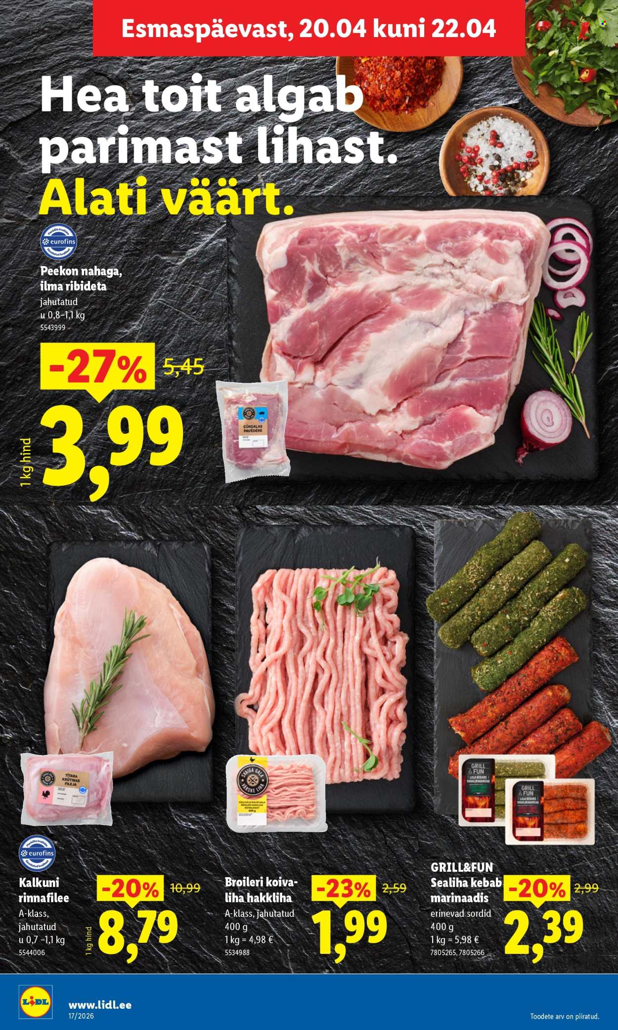 lidl - Lidl kliendileht - Kliendileht (20.04 - 26.04.2026) - page: 8