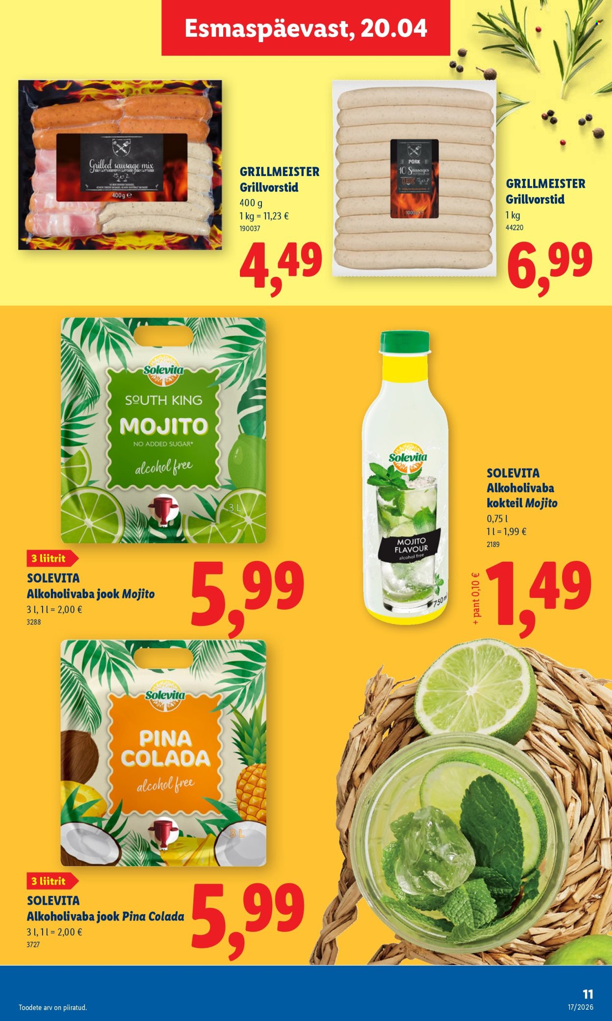 lidl - Lidl kliendileht - Kliendileht (20.04 - 26.04.2026) - page: 11