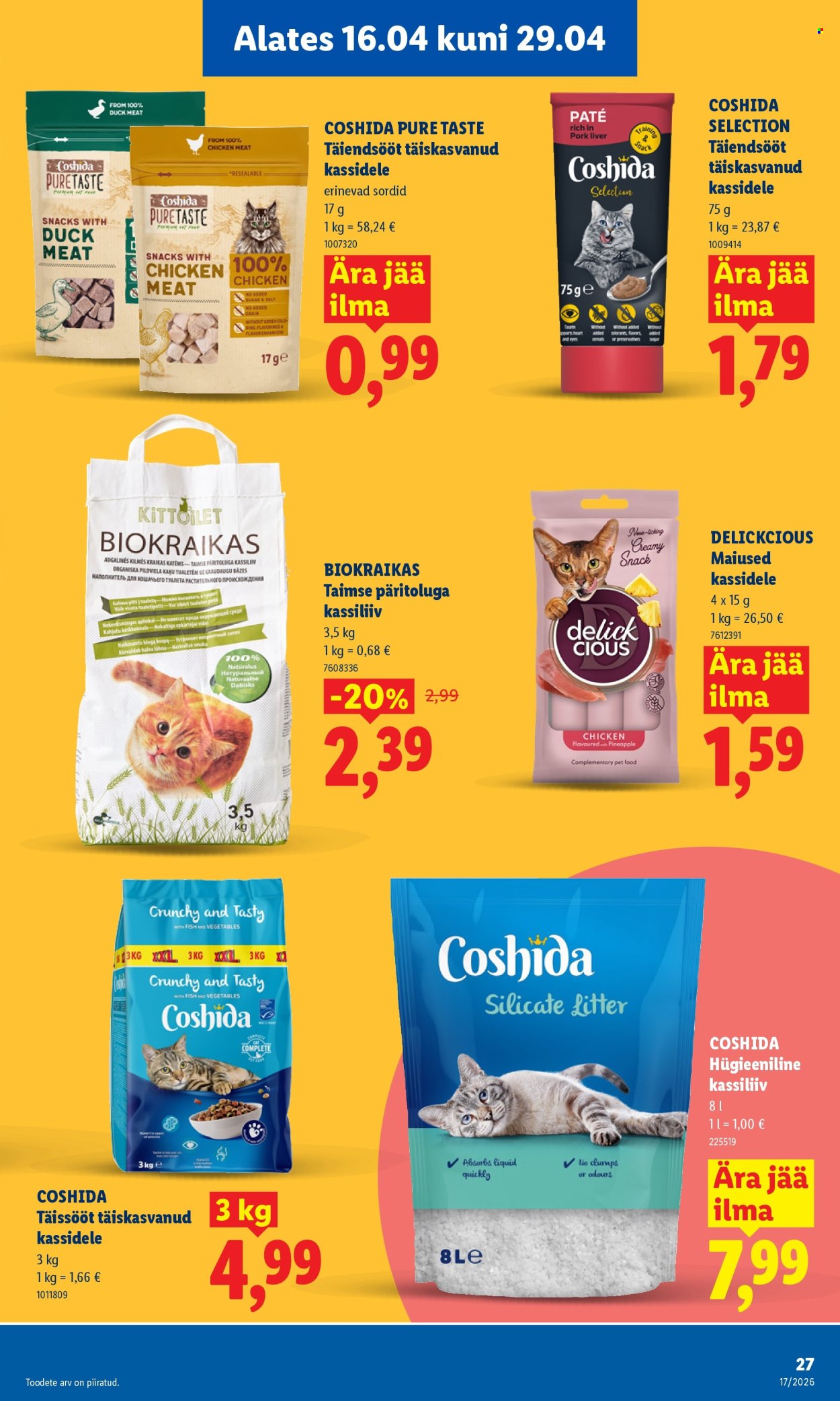 lidl - Lidl kliendileht - Kliendileht (20.04 - 26.04.2026) - page: 27
