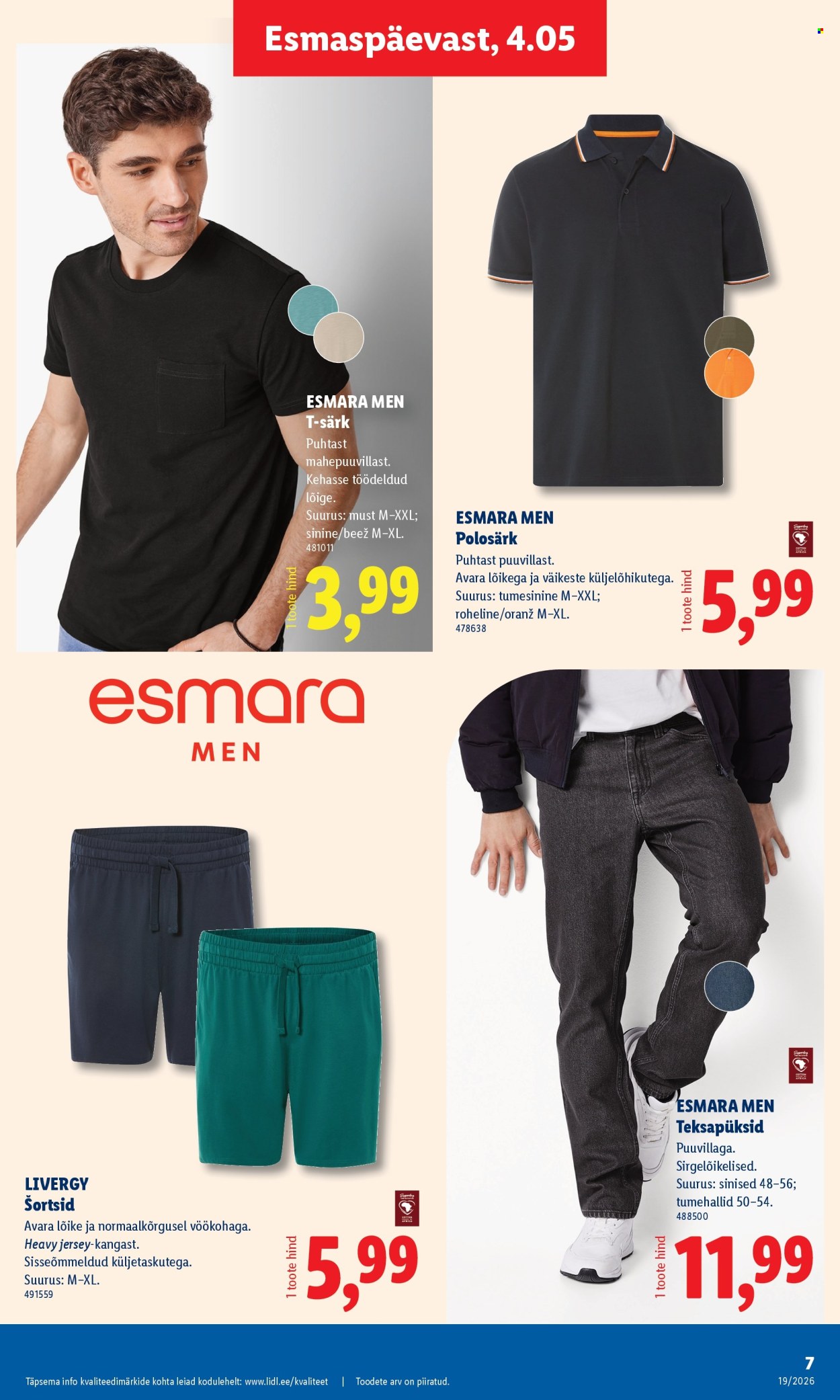 lidl - Lidl kliendileht - Tööstuskaupade pakkumised (4.05 - 10.05.2026) - page: 7