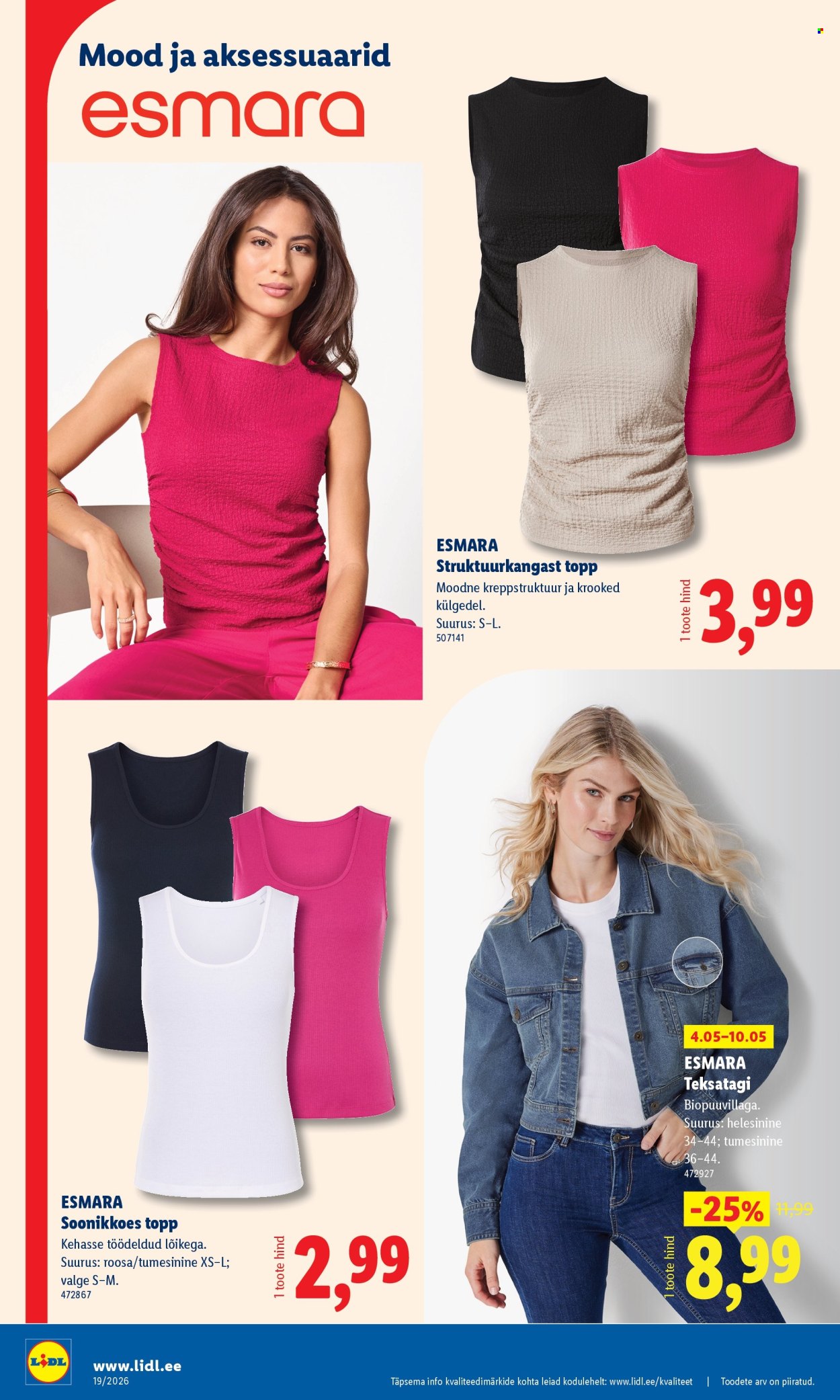 lidl - Lidl kliendileht - Tööstuskaupade pakkumised (4.05 - 10.05.2026) - page: 8