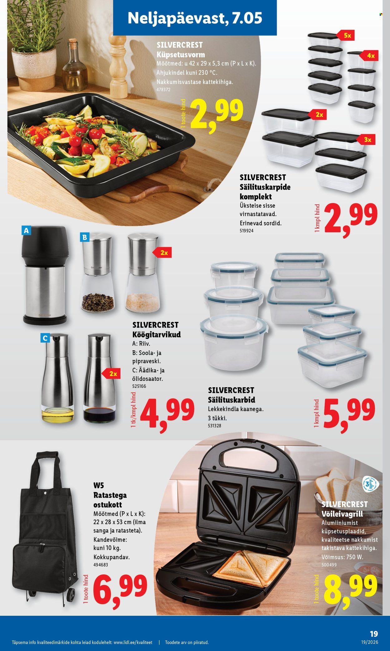 lidl - Lidl kliendileht - Tööstuskaupade pakkumised (4.05 - 10.05.2026) - page: 19