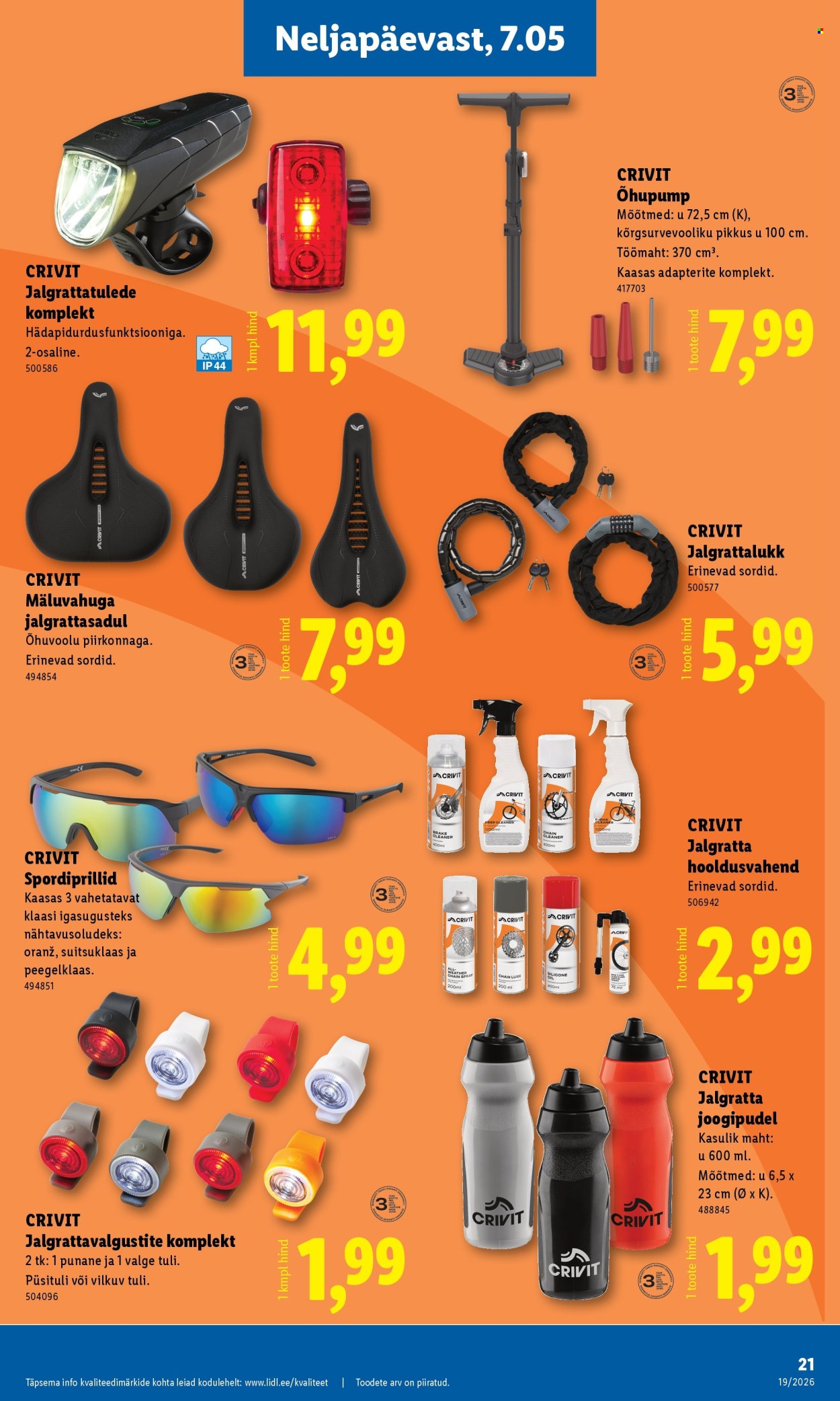 lidl - Lidl kliendileht - Tööstuskaupade pakkumised (4.05 - 10.05.2026) - page: 21