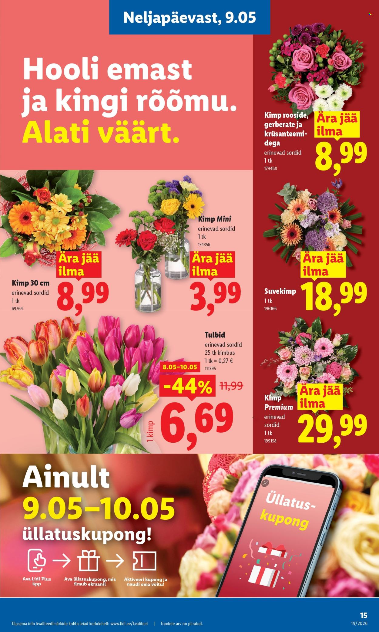 lidl - Lidl kliendileht - Tööstuskaupade pakkumised (4.05 - 10.05.2026) - page: 15