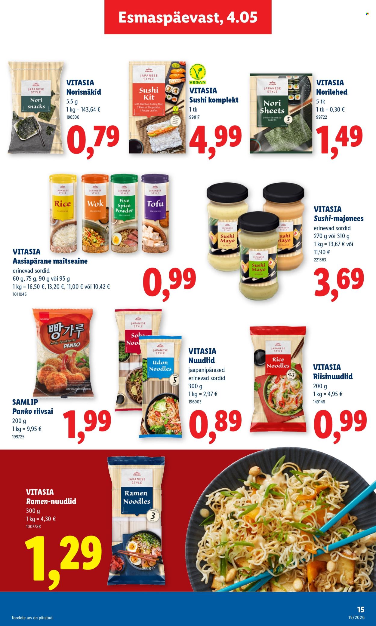 lidl - Lidl kliendileht - Kliendileht (4.05 - 10.05.2026) - page: 15