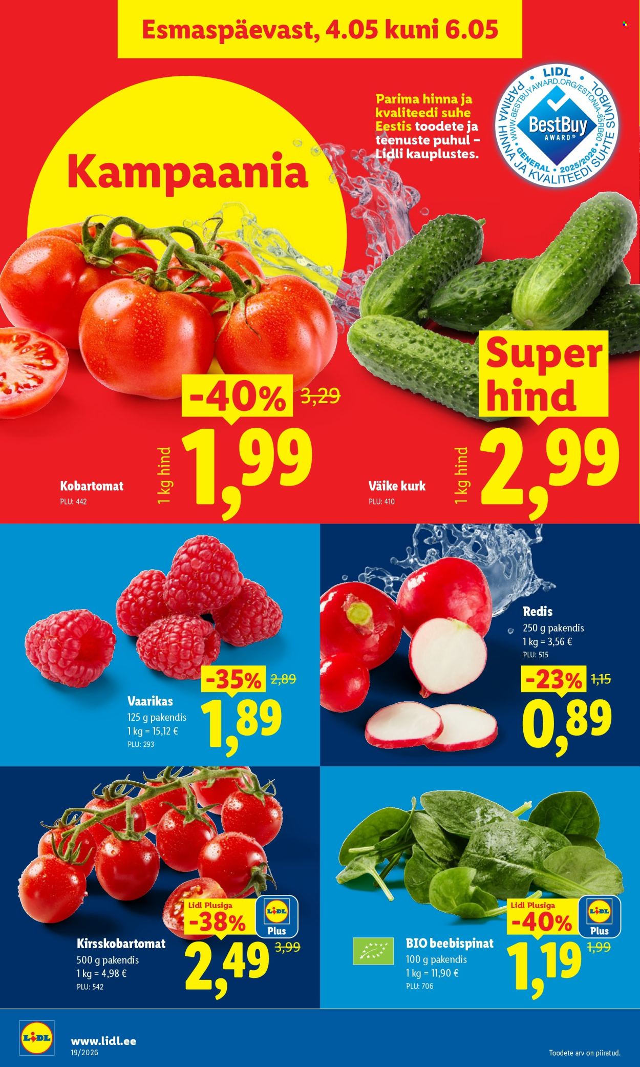 lidl - Lidl kliendileht - Kliendileht (4.05 - 10.05.2026) - page: 4