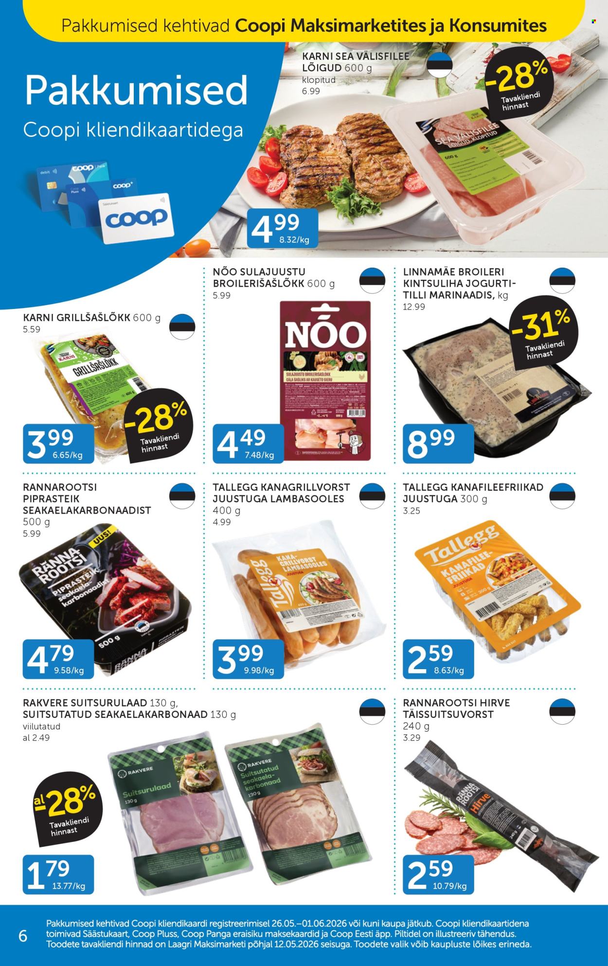 coop - Coop kliendileht (26.05 - 1.06.2026) - page: 6