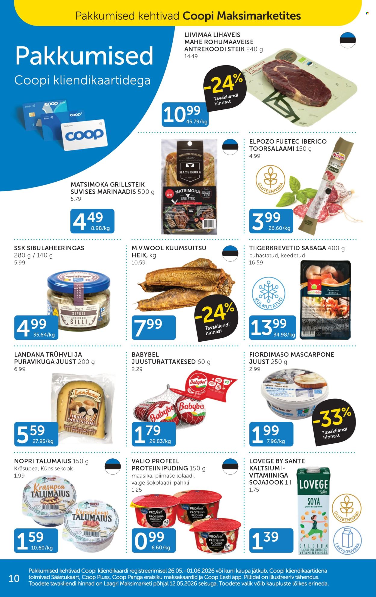 coop - Coop kliendileht (26.05 - 1.06.2026) - page: 10