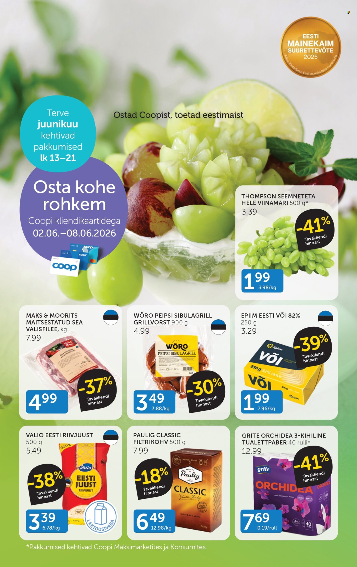 coop - Coop kliendileht (2.06 - 8.06.2026) - page: 1