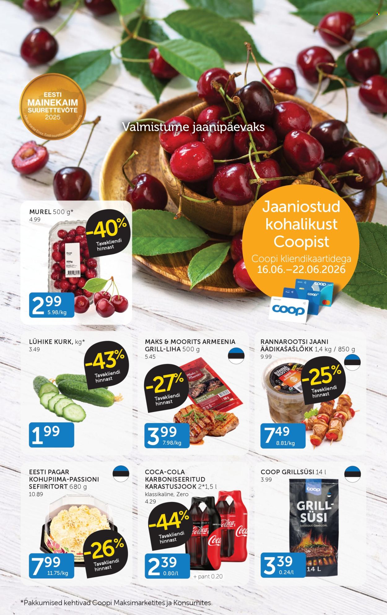 coop - Coop kliendileht (16.06 - 22.06.2026) - page: 1