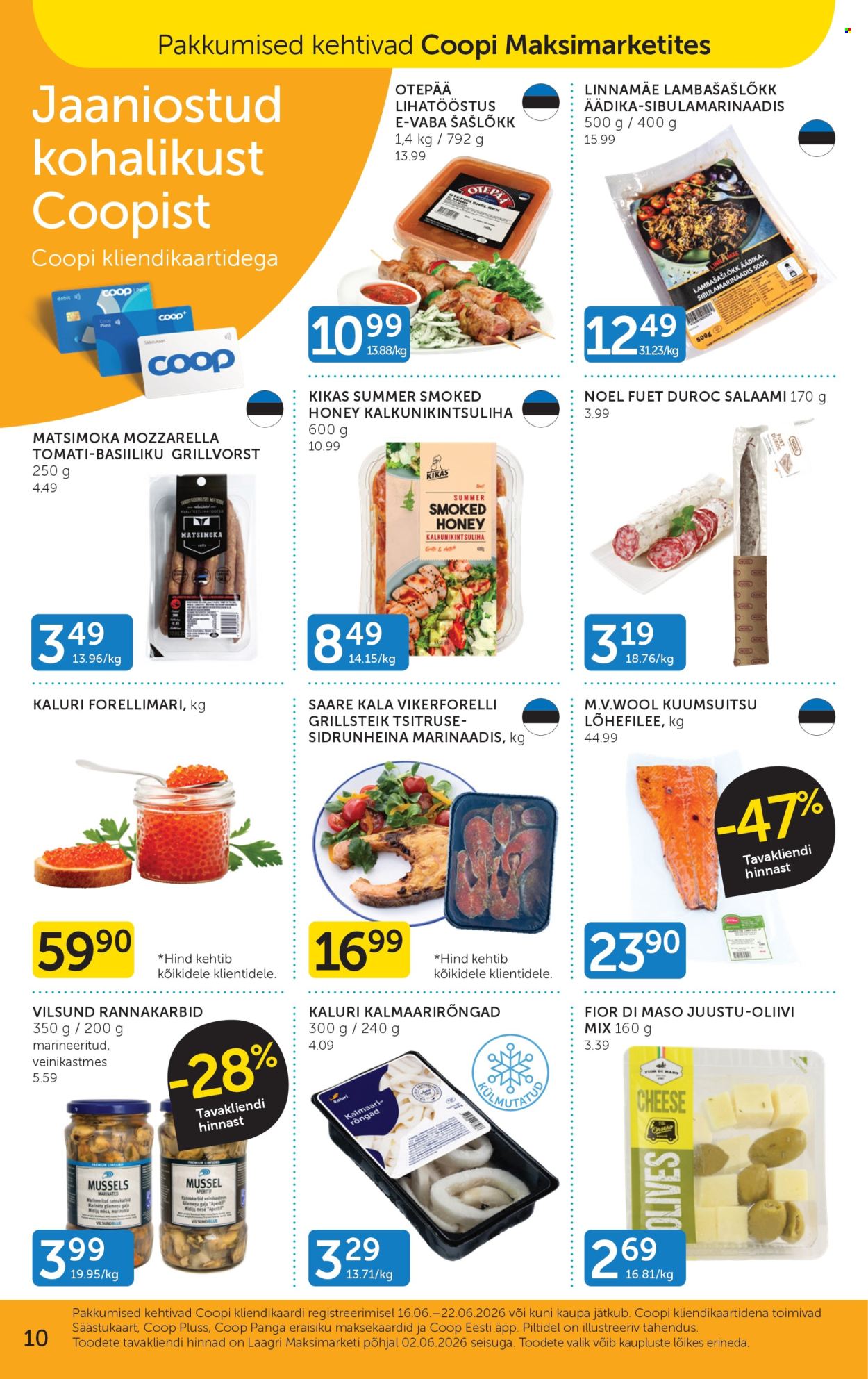 coop - Coop kliendileht (16.06 - 22.06.2026) - page: 10
