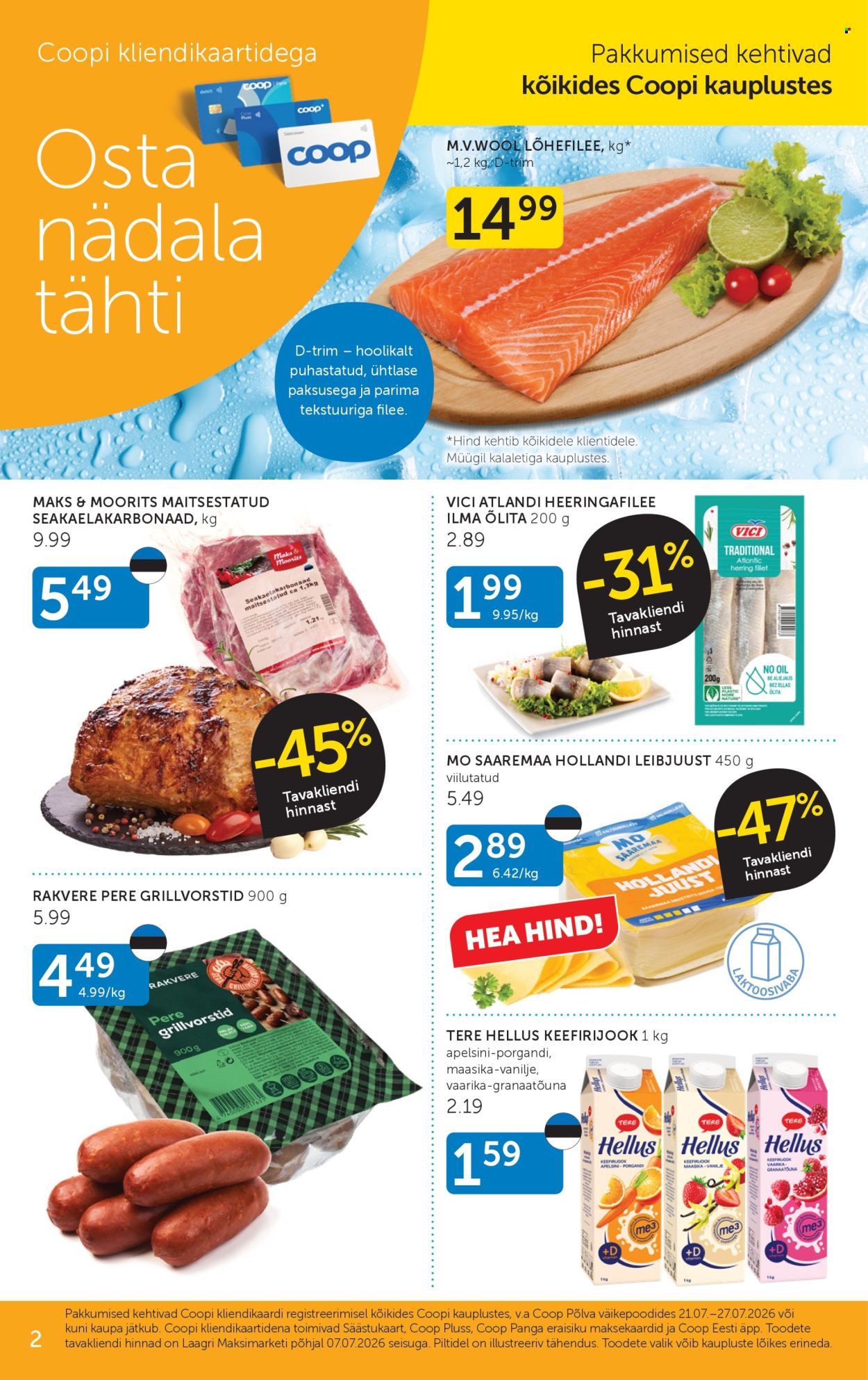coop - Coop kliendileht (21.07 - 27.07.2026) - page: 2