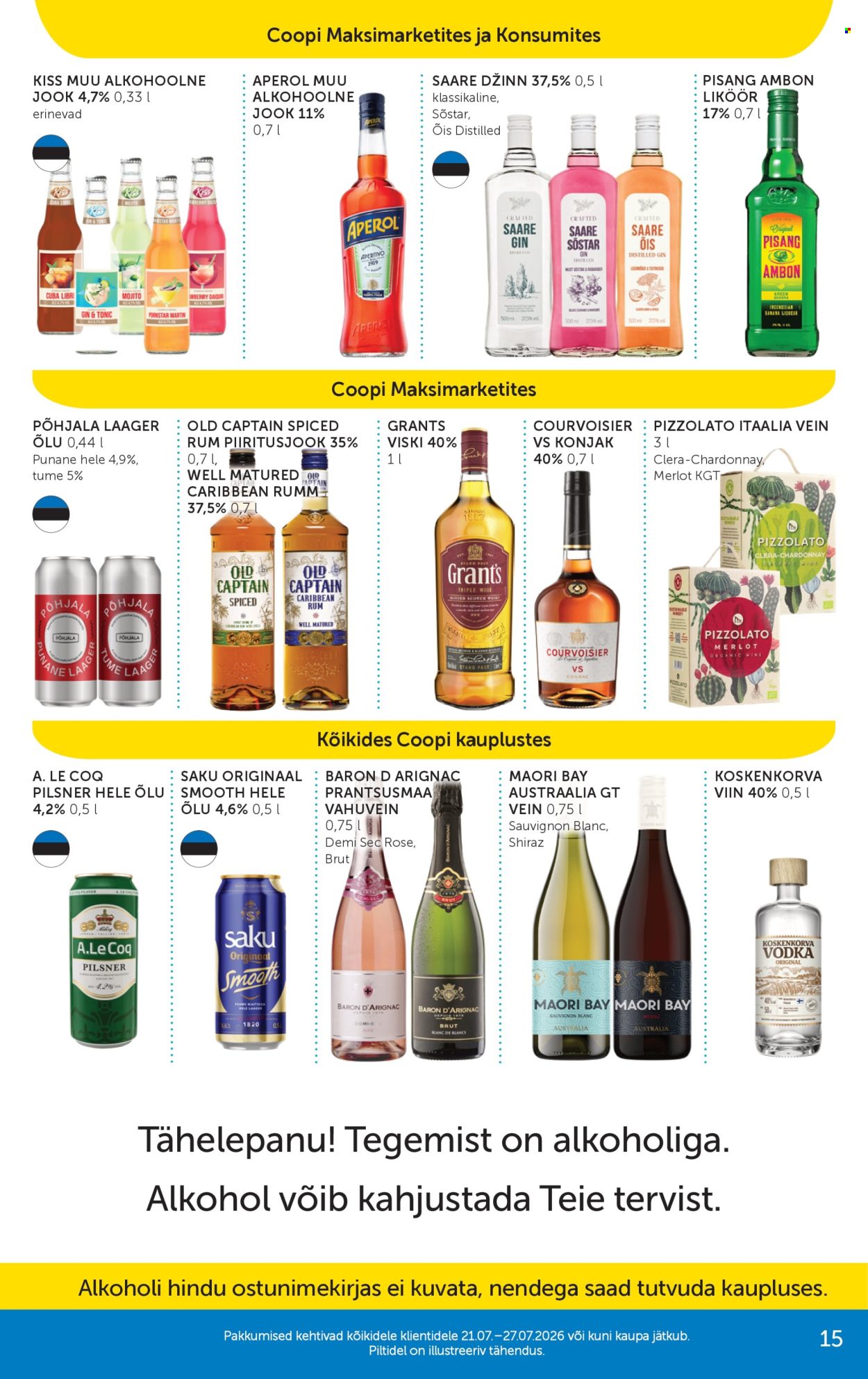 coop - Coop kliendileht (21.07 - 27.07.2026) - page: 15