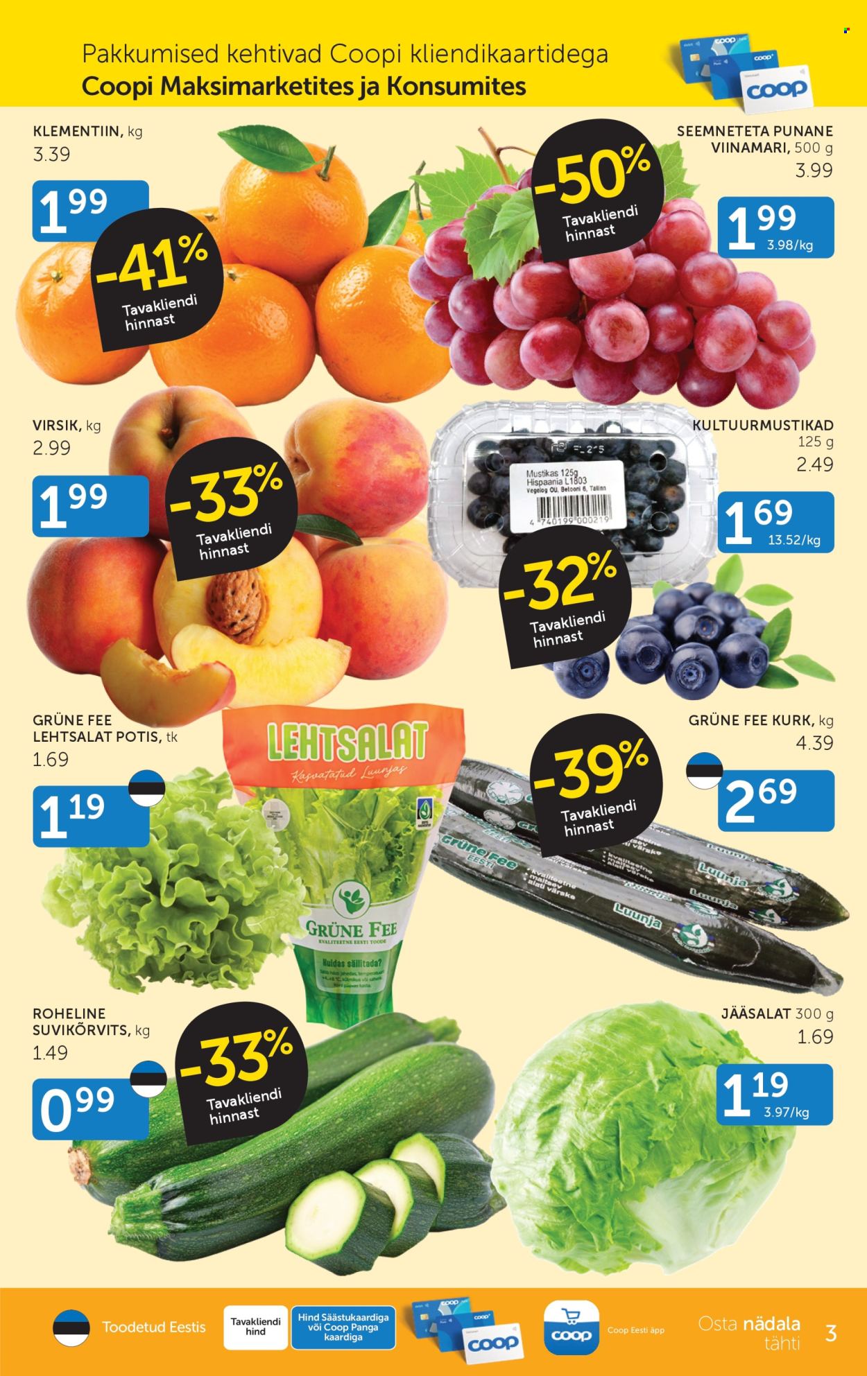 coop - Coop kliendileht (28.07 - 3.08.2026) - page: 3