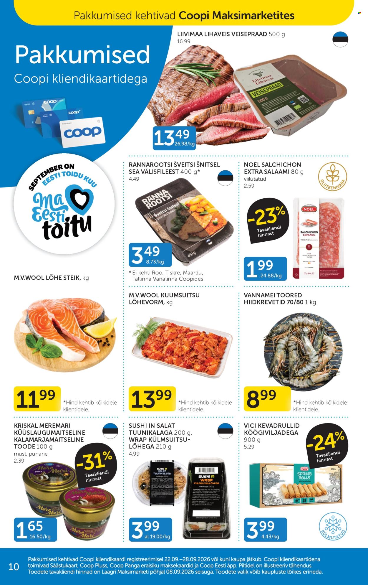 coop - Coop kliendileht (22.09 - 28.09.2026) - page: 10