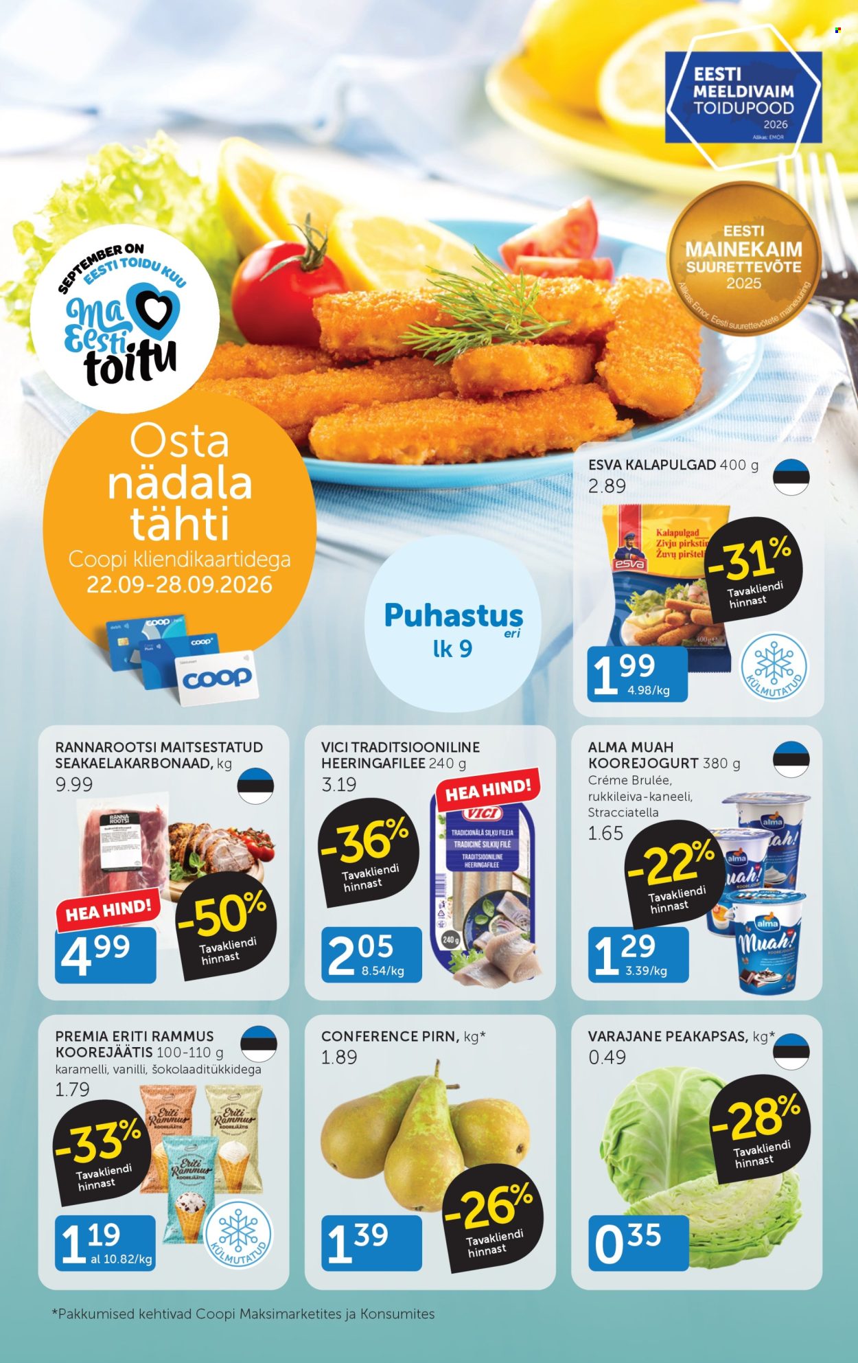 coop - Coop kliendileht (22.09 - 28.09.2026) - page: 1