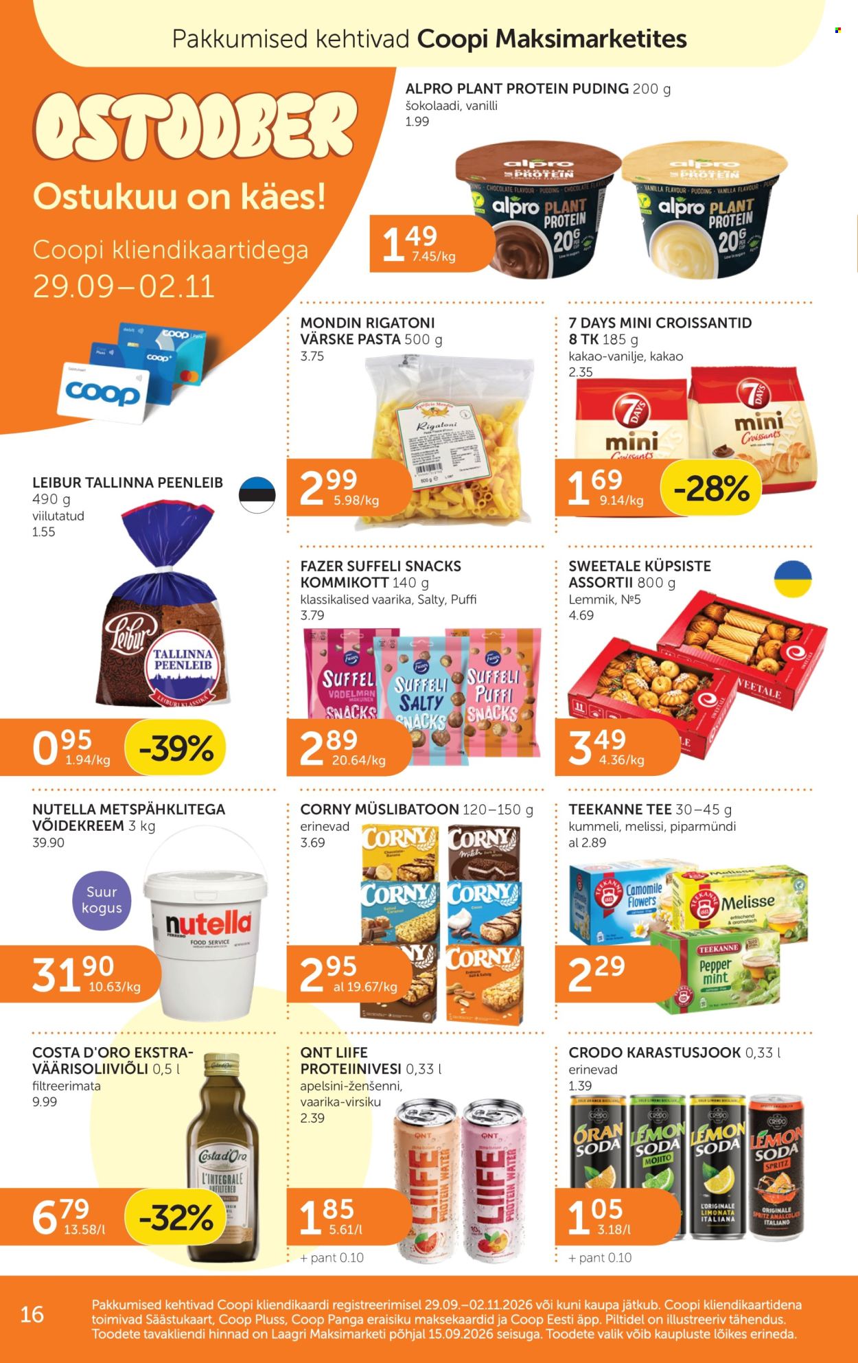 coop - Coop kliendileht (29.09 - 5.10.2026) - page: 16