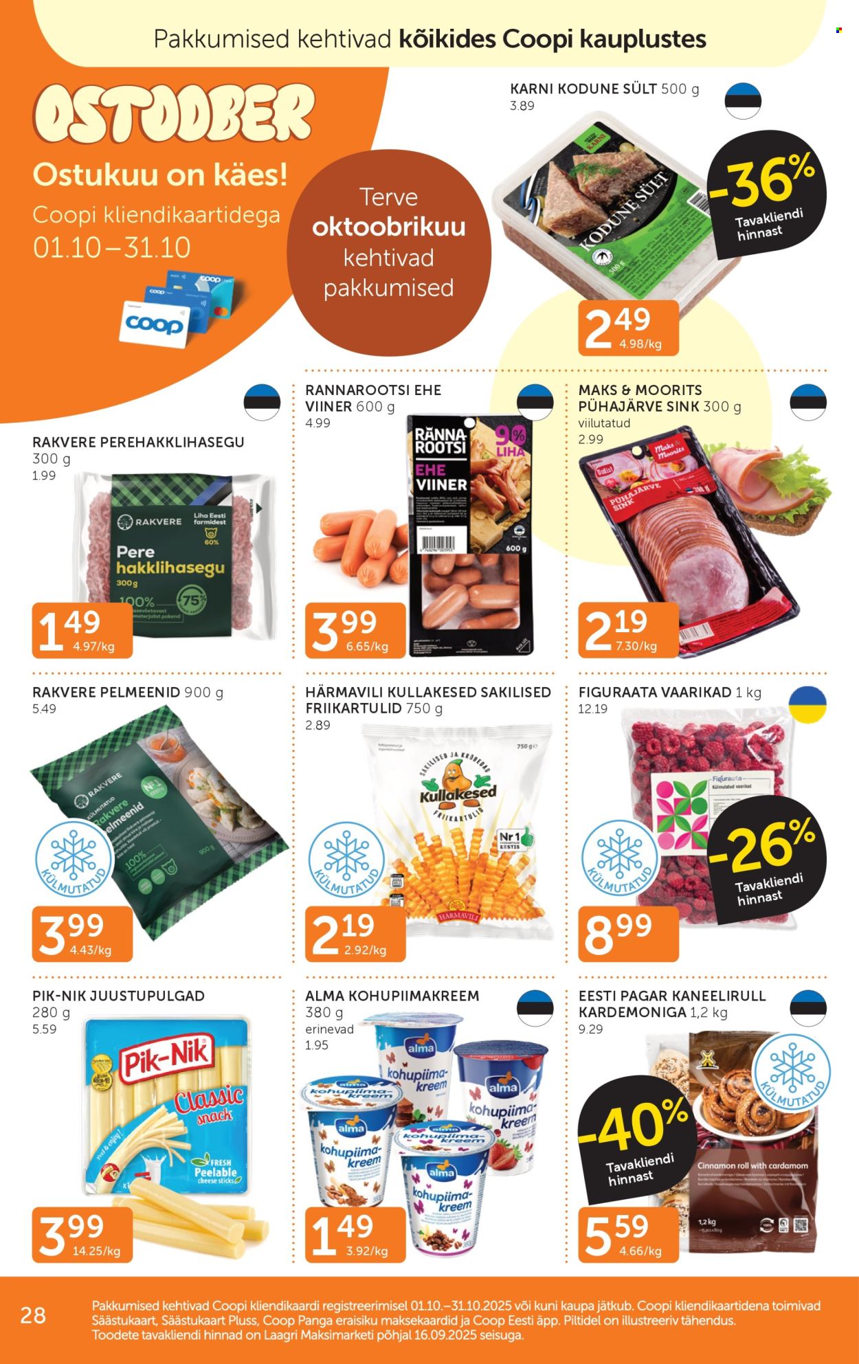 coop - Coop kliendileht (14.10 - 20.10.2025) - page: 28