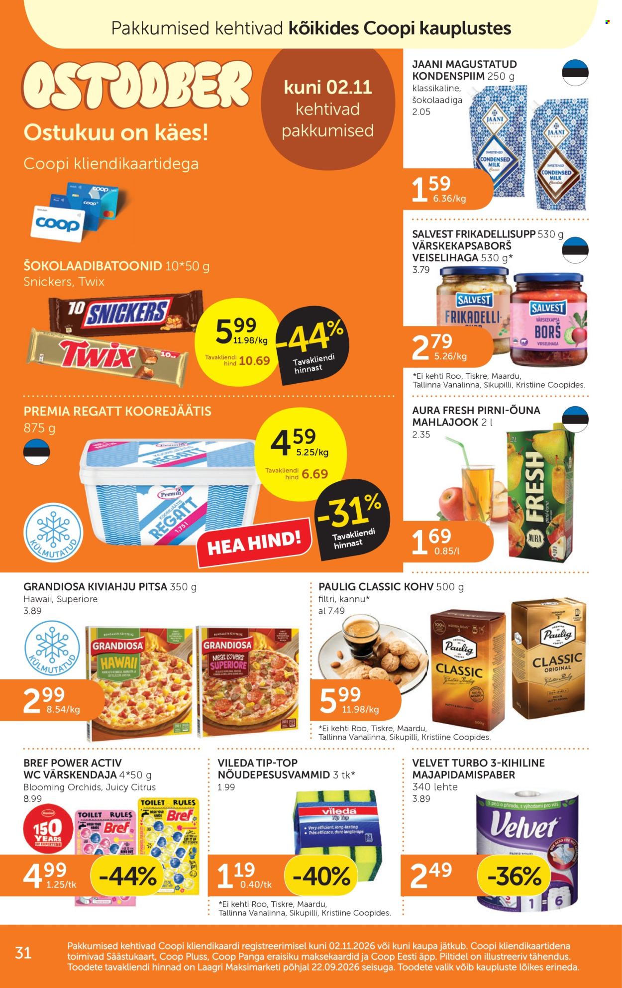 coop - Coop kliendileht (13.10 - 19.10.2026) - page: 31