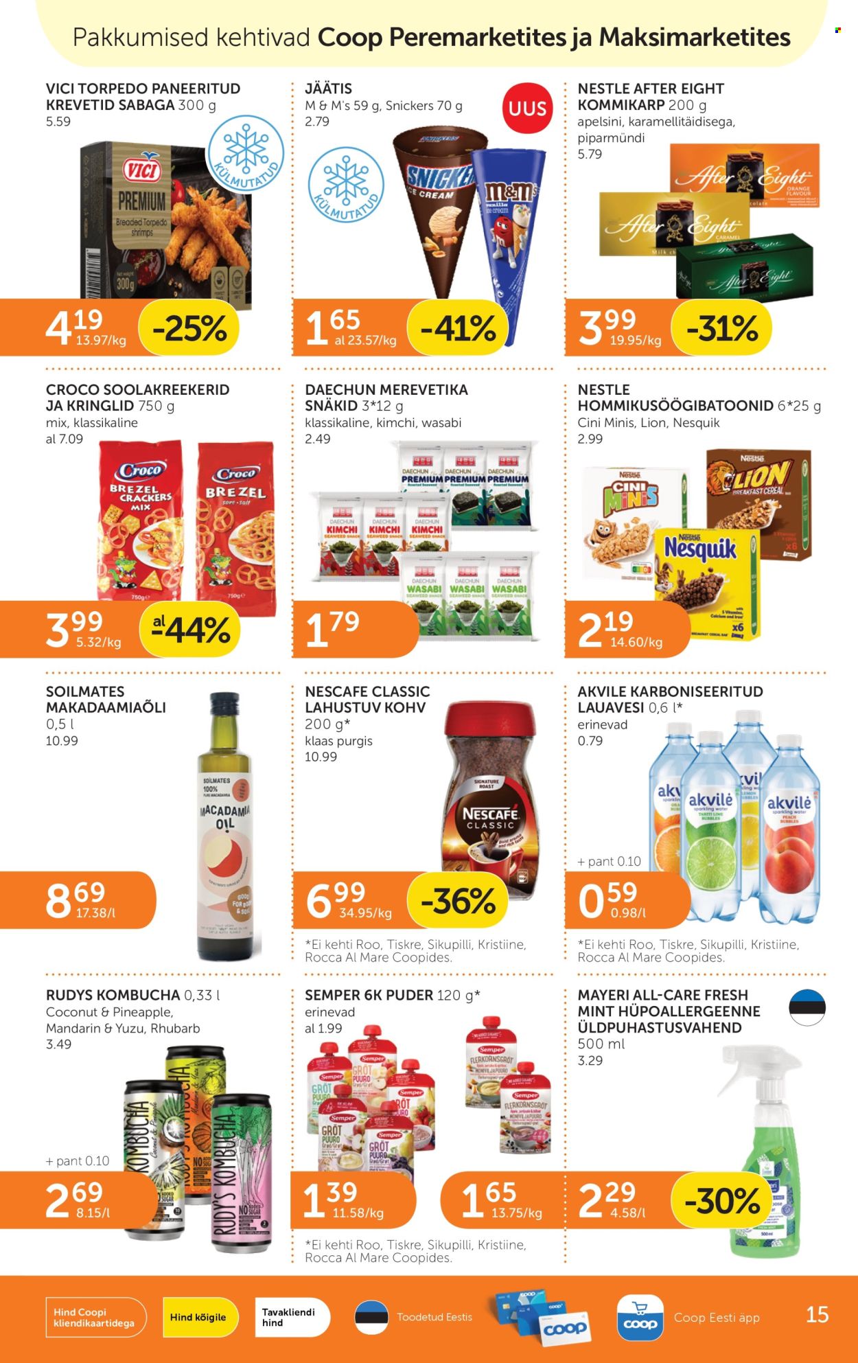 coop - Coop kliendileht (20.10 - 26.10.2026) - page: 15