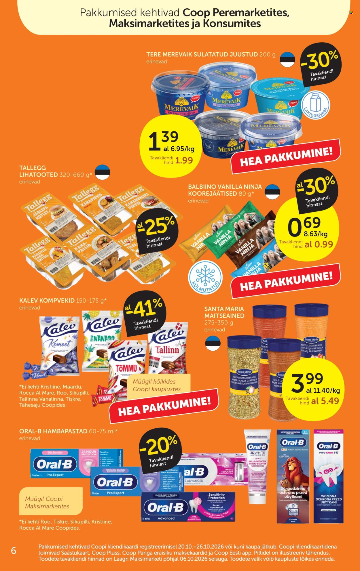 coop - Coop kliendileht (20.10 - 26.10.2026) - page: 6