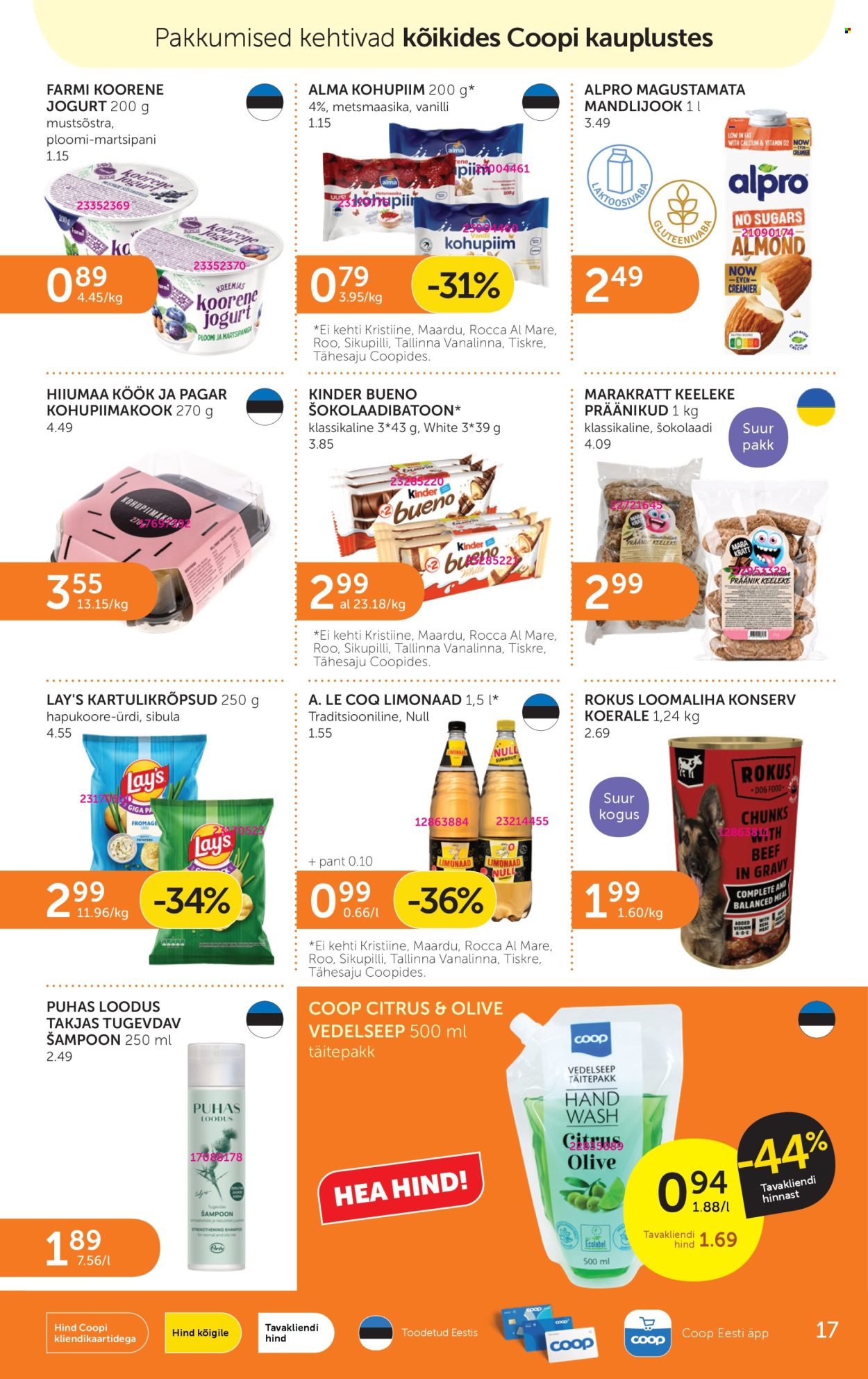coop - Coop kliendileht (20.10 - 26.10.2026) - page: 17