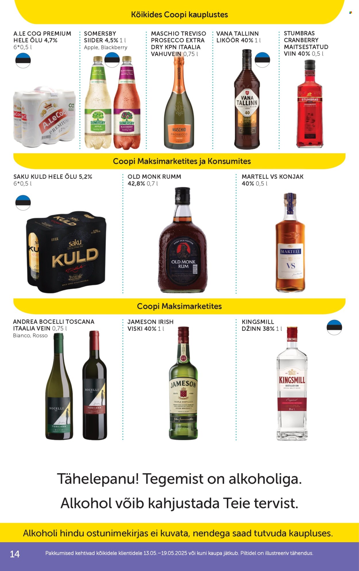 coop - Coop kliendileht (13.05 - 19.05.2025) - page: 14
