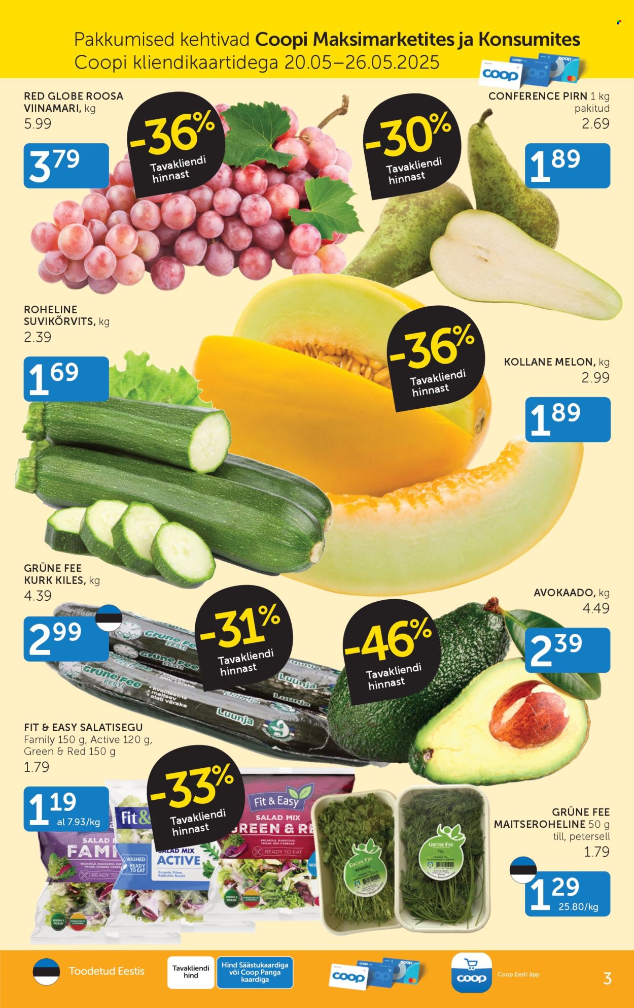 coop - Coop kliendileht (20.05 - 26.05.2025) - page: 3